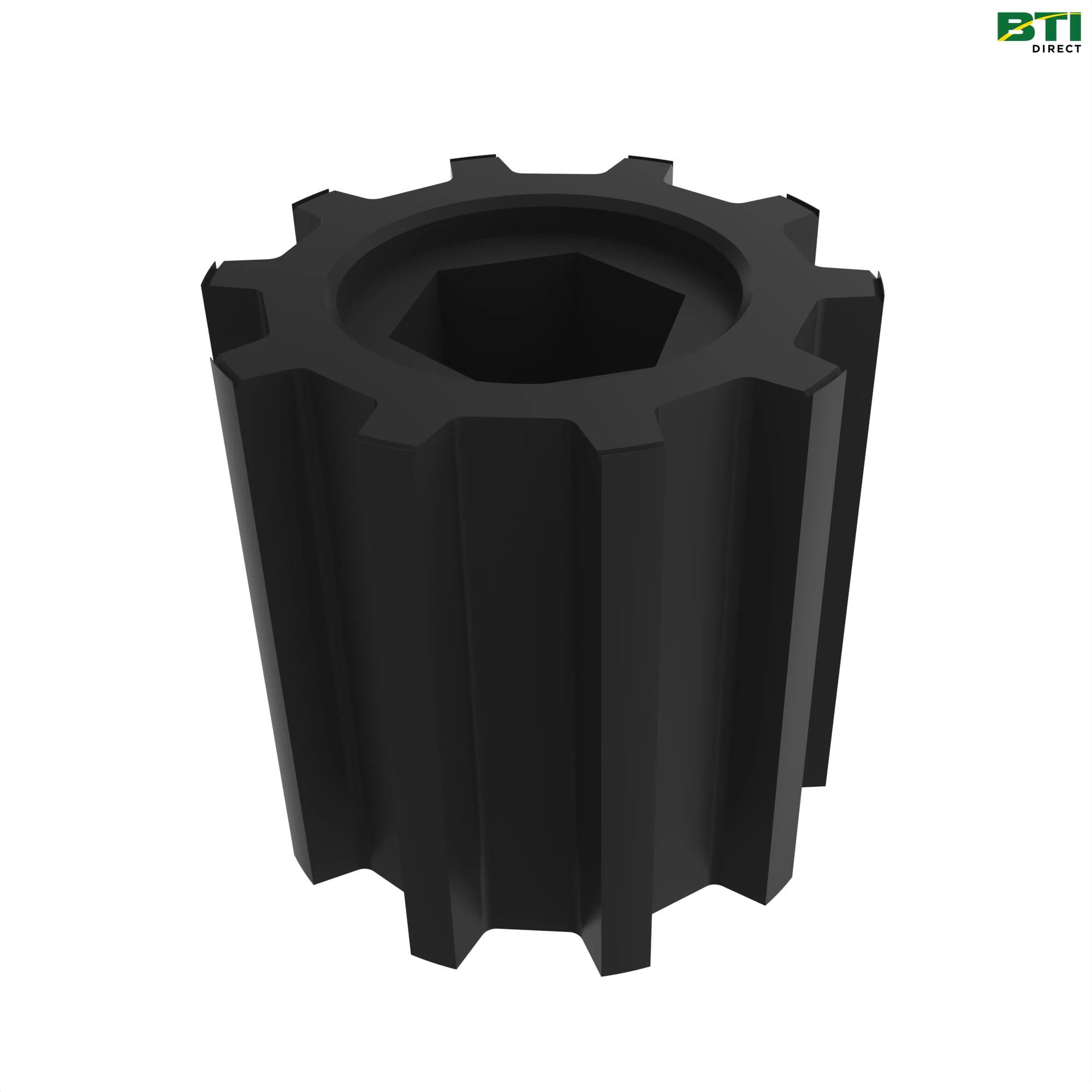 A58473: Medium Rate Black Meter Roller