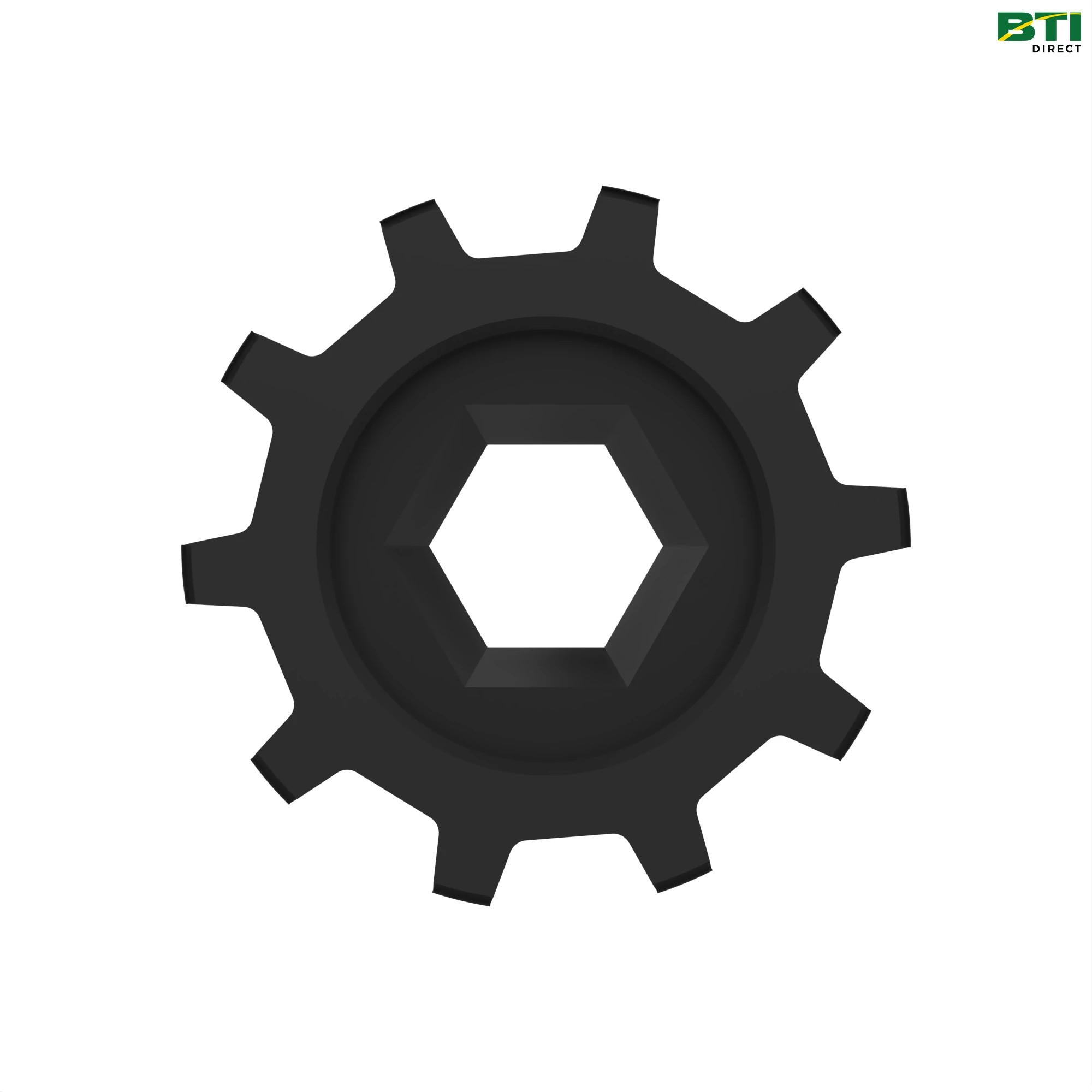 A58473: Medium Rate Black Meter Roller