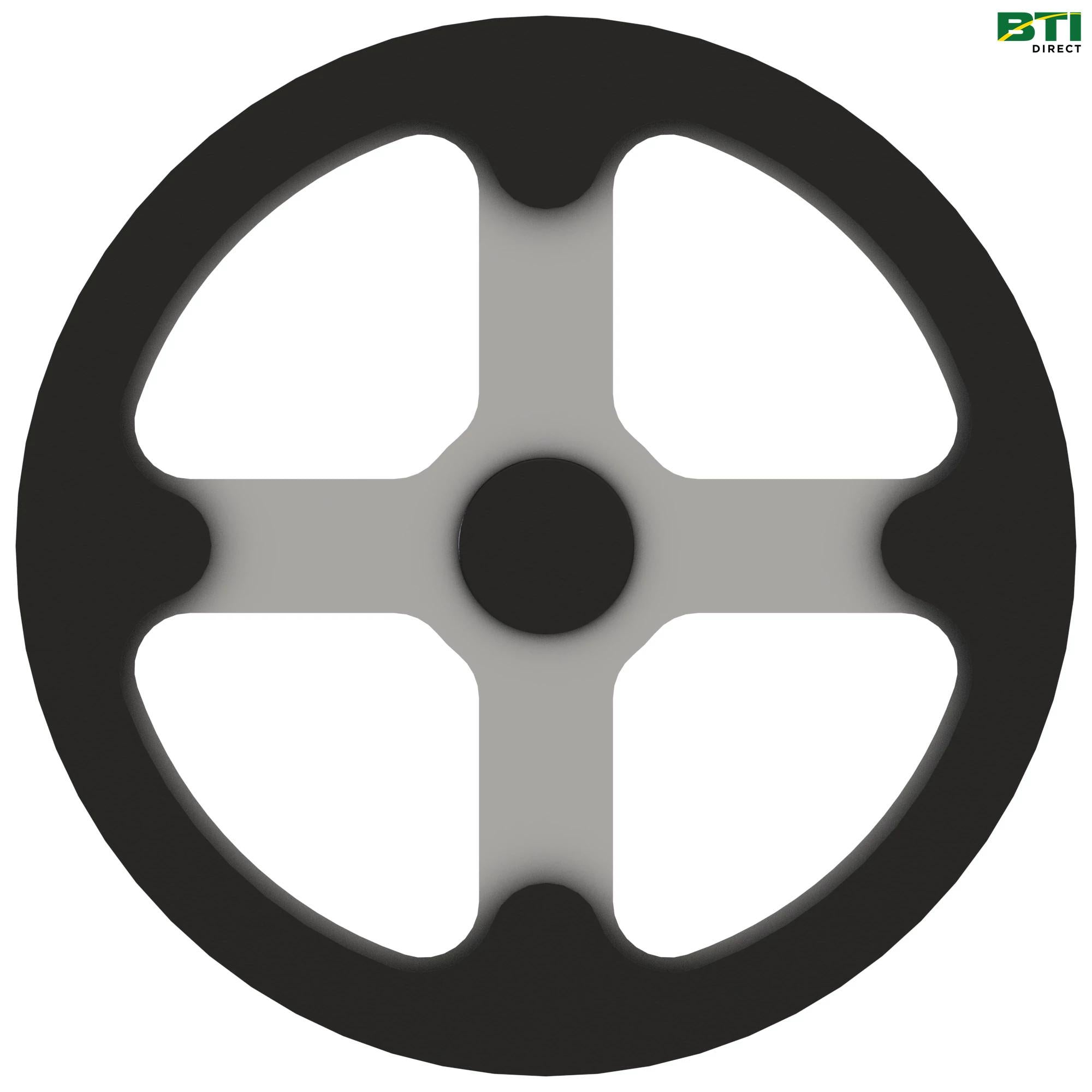 AA37221: Heavy Duty Plastic Rotary Scraper