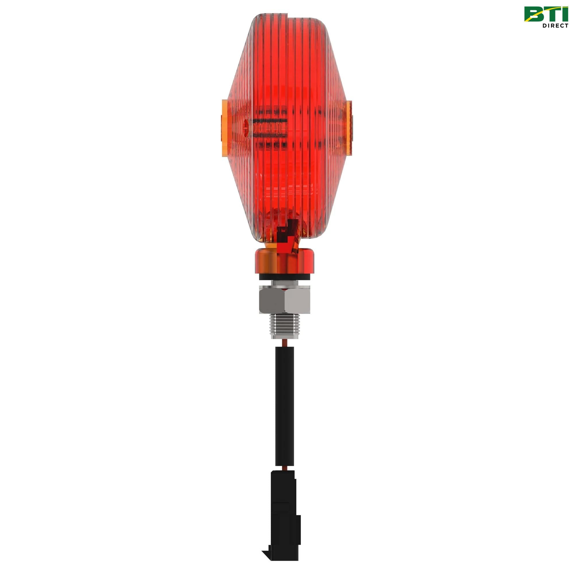 AA56281: Round Warning Lamp, 12 Volts, 27 Watts