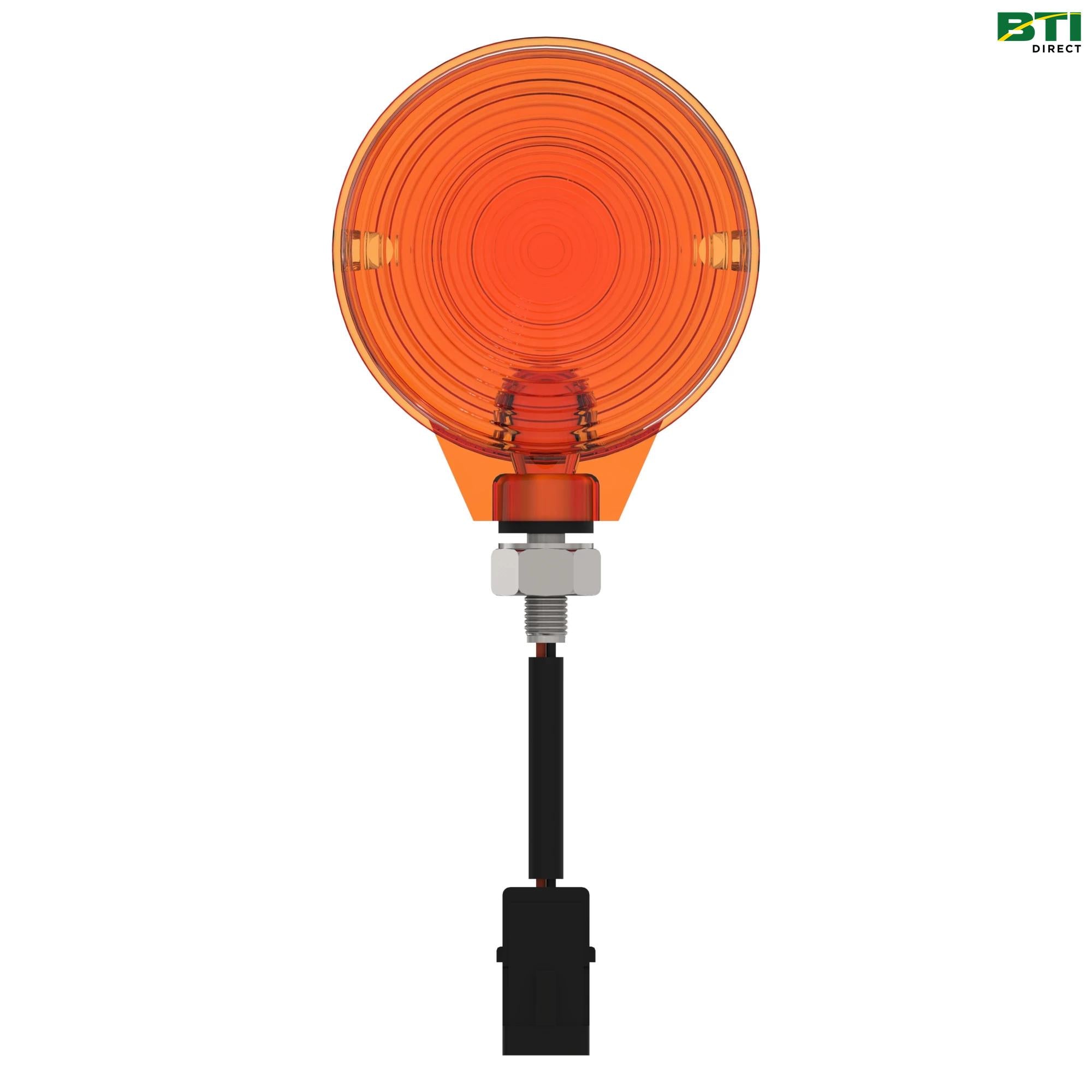 AA56281: Round Warning Lamp, 12 Volts, 27 Watts