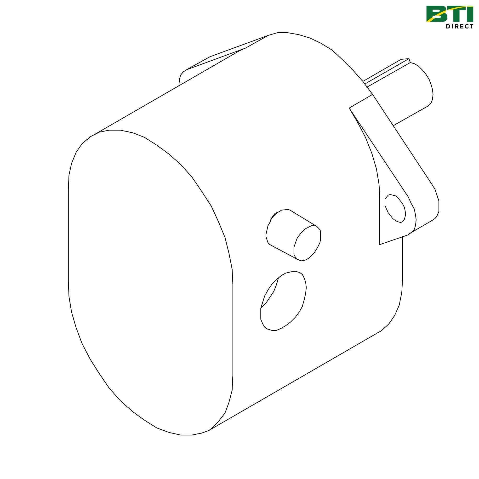 AA63861: Blower Hydraulic Motor