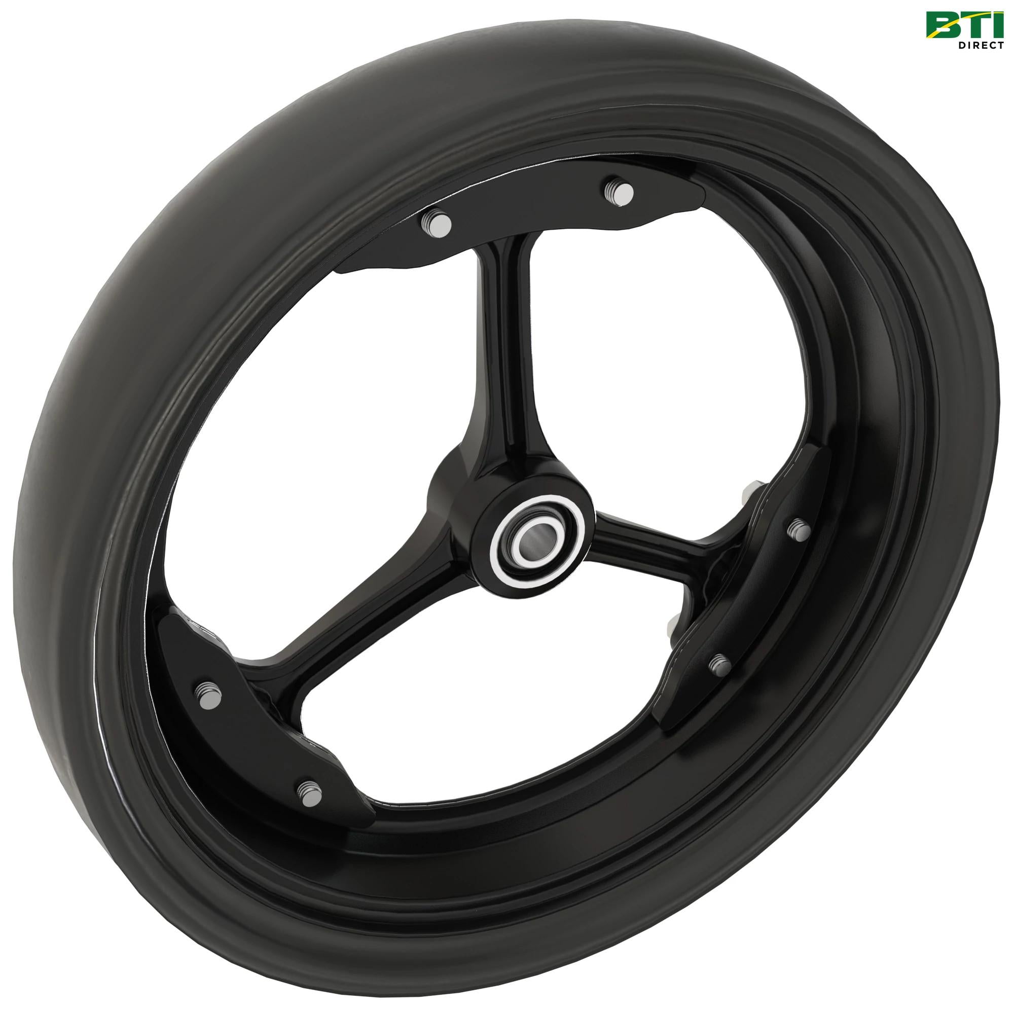 AA98188: Narrow Spoked Gauge Wheel Assembly, 15 X 3