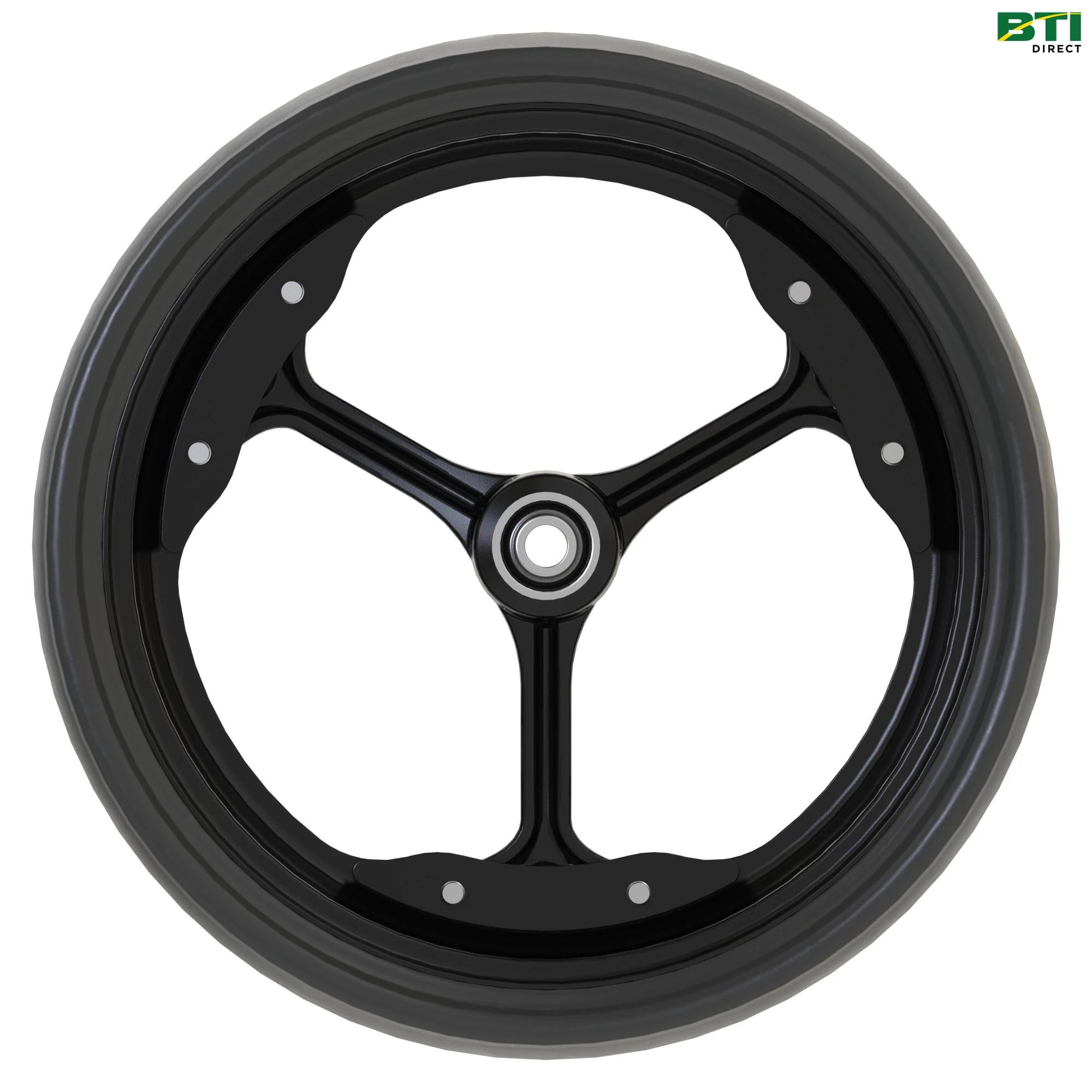 AA98188: Narrow Spoked Gauge Wheel Assembly, 15 X 3