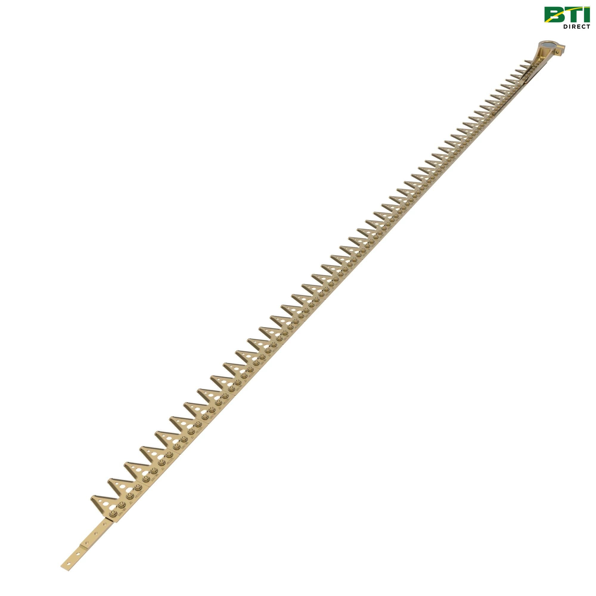 AE49203: Over Serrated Cutterbar, Left Side