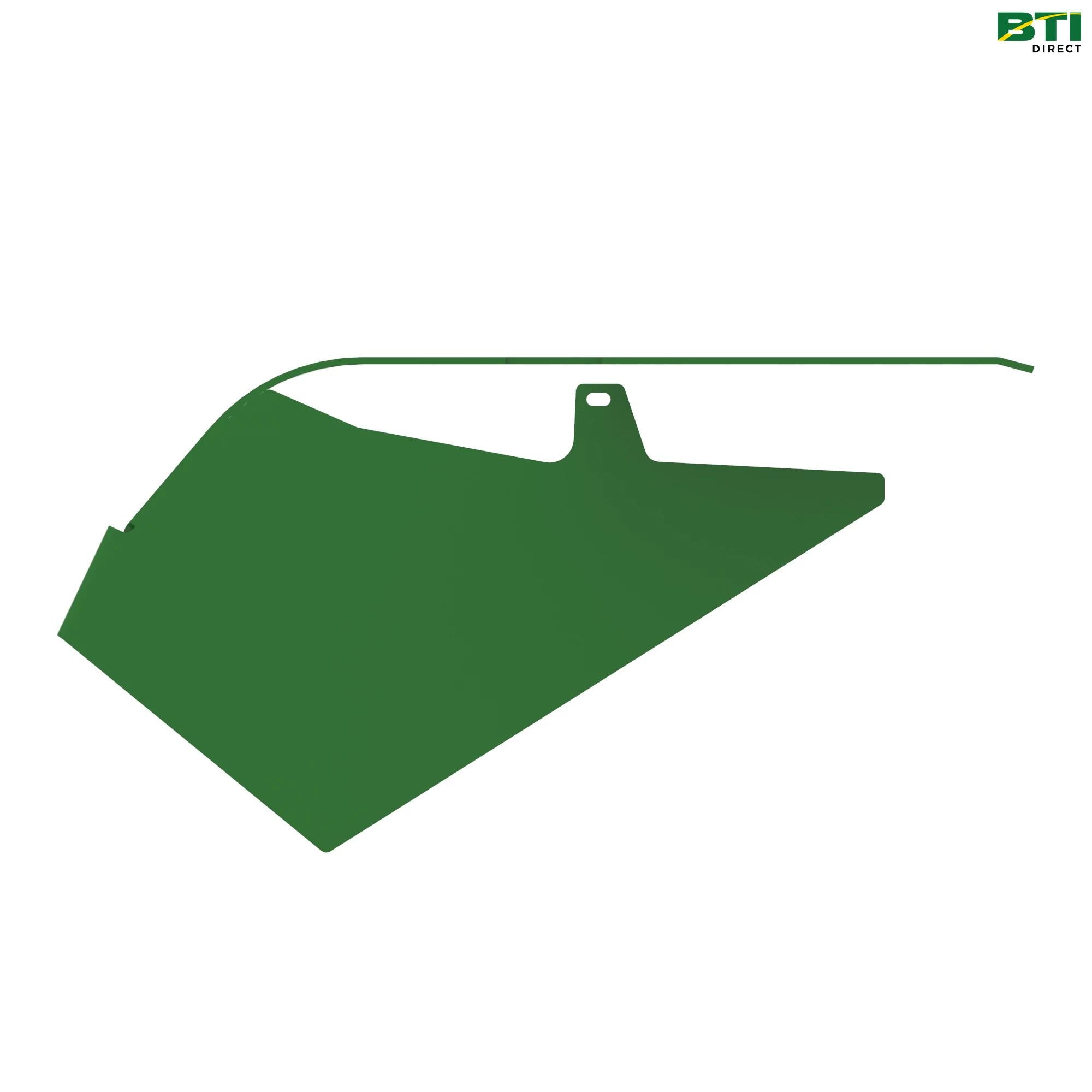 AH167051: Left Side Cutting Platform Float Arm Stabilizer Skid Plate