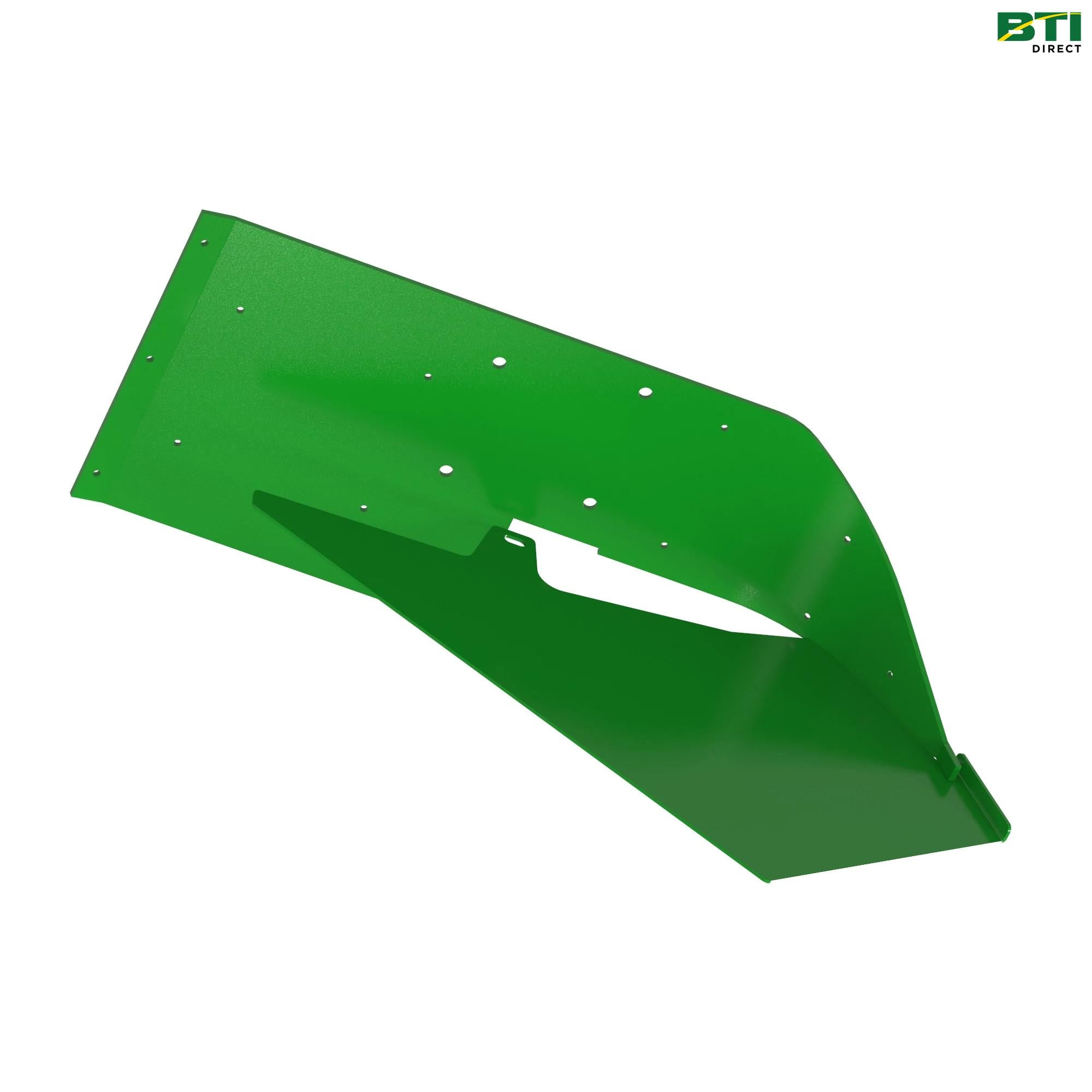 AH167051: Left Side Cutting Platform Float Arm Stabilizer Skid Plate