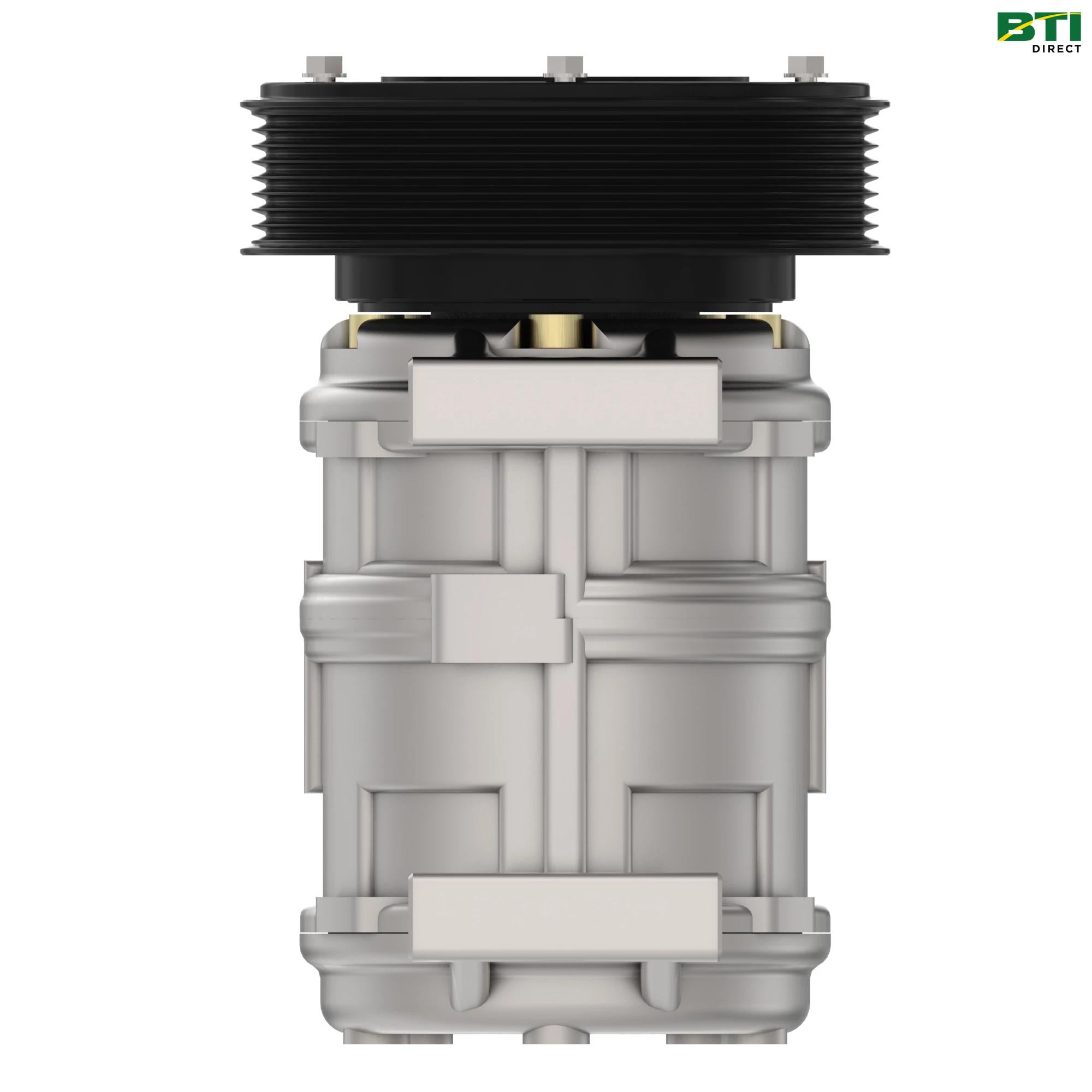 AH169875: Air Conditioner Compressor with Clutch and MOS2 Coating, 12 Volt