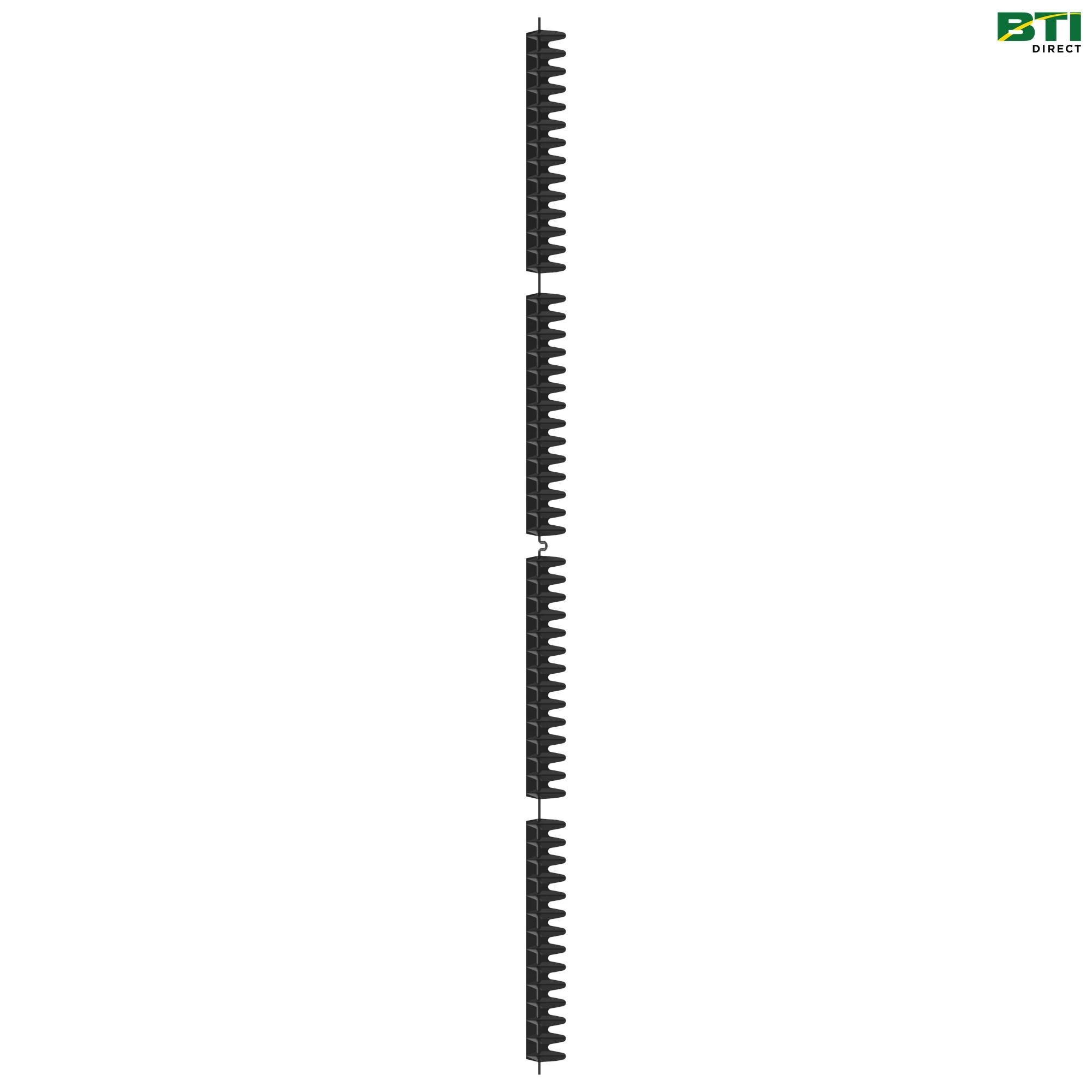 AH170119: Semi Deep Tooth Chaffer Element Louver