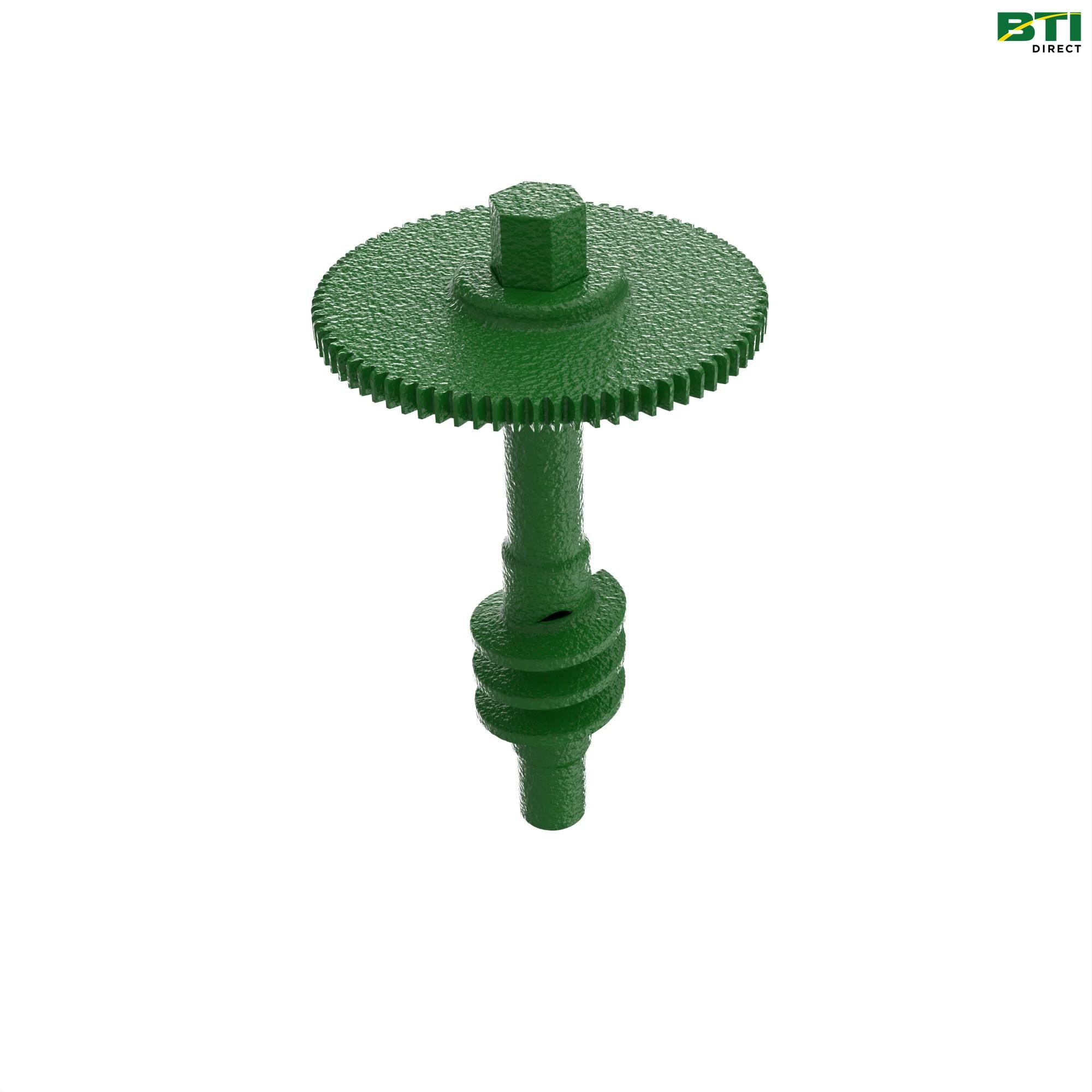 AH224006: Concave Adjust Worm Gear, Shear Plate Assembly