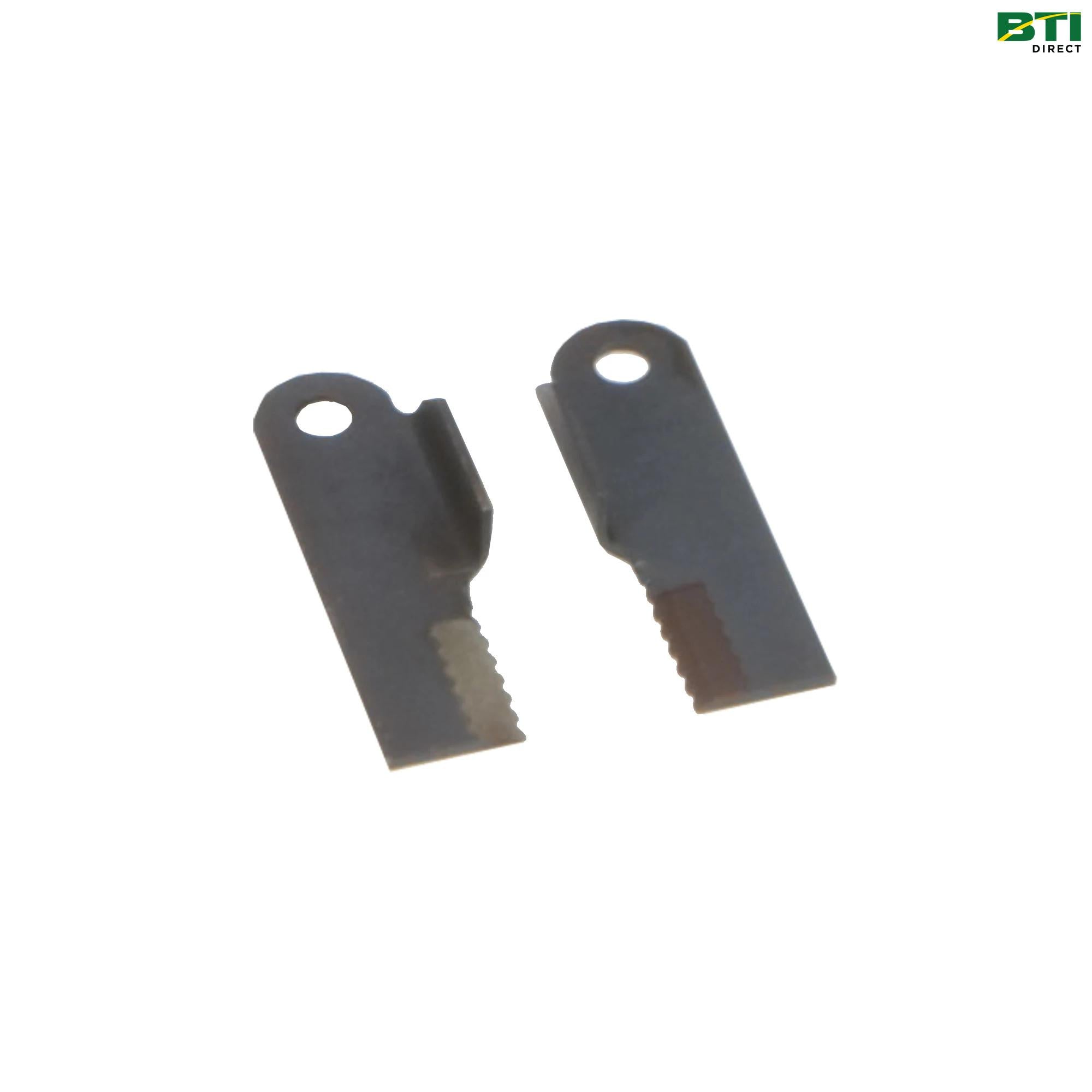 AH225937: Straw Chopper Rotor Blade Fitting Kit ( Blades 4 LH and 4 RH)