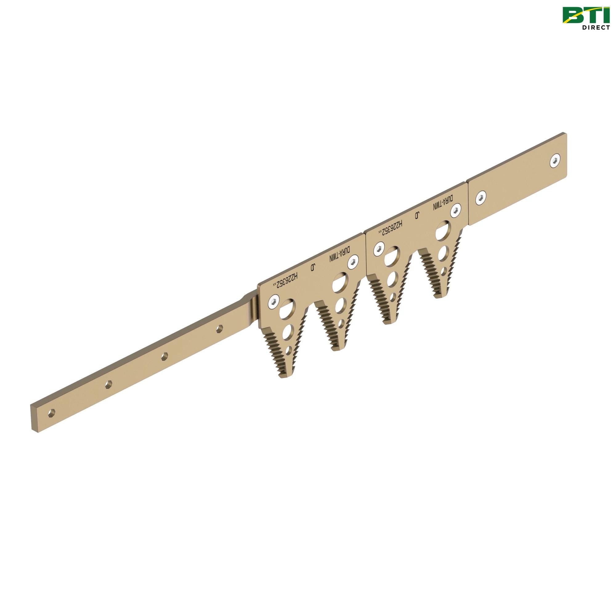 AH226571: Dual Overlap Strap Coarse Knife, Left Side