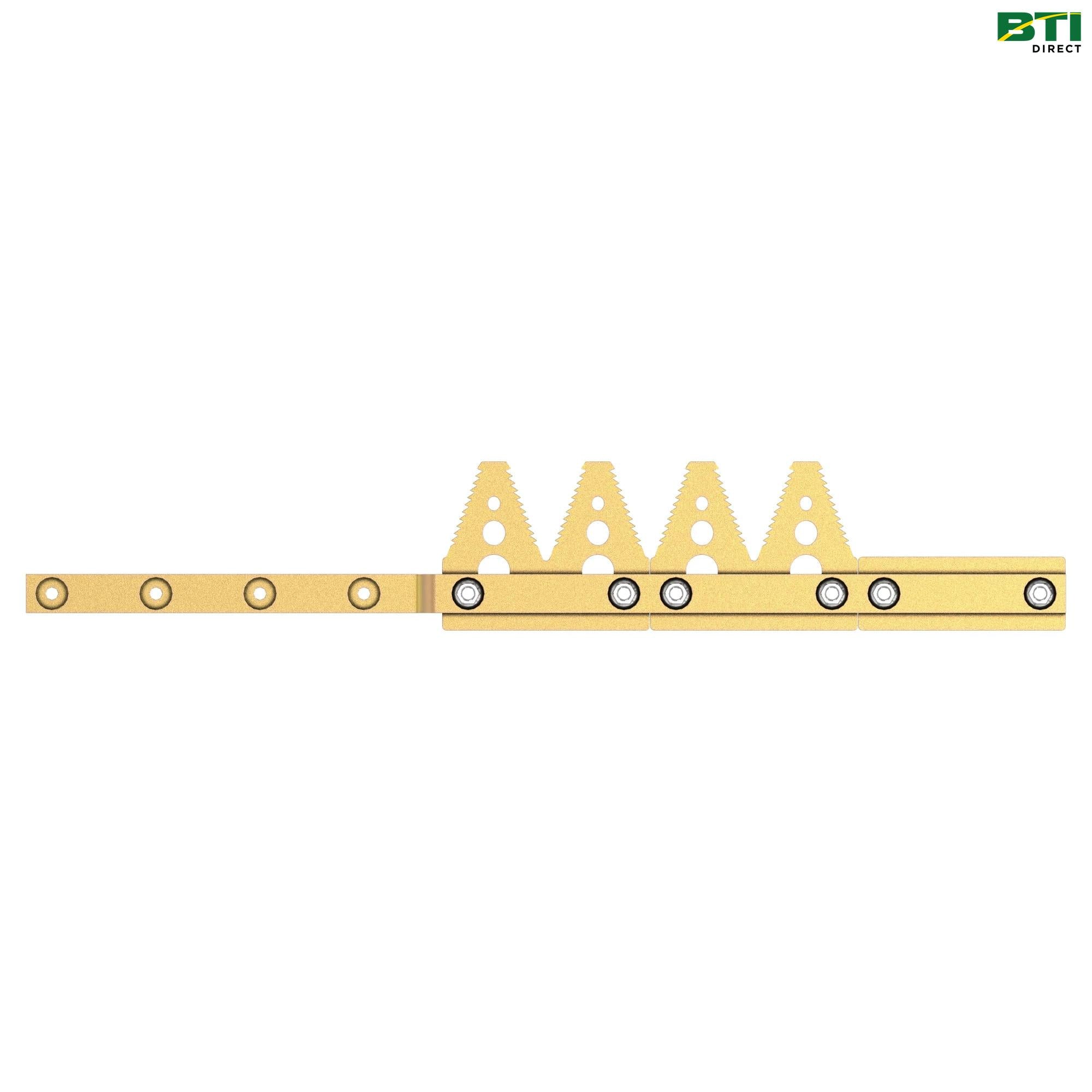 AH226571: Dual Overlap Strap Coarse Knife, Left Side