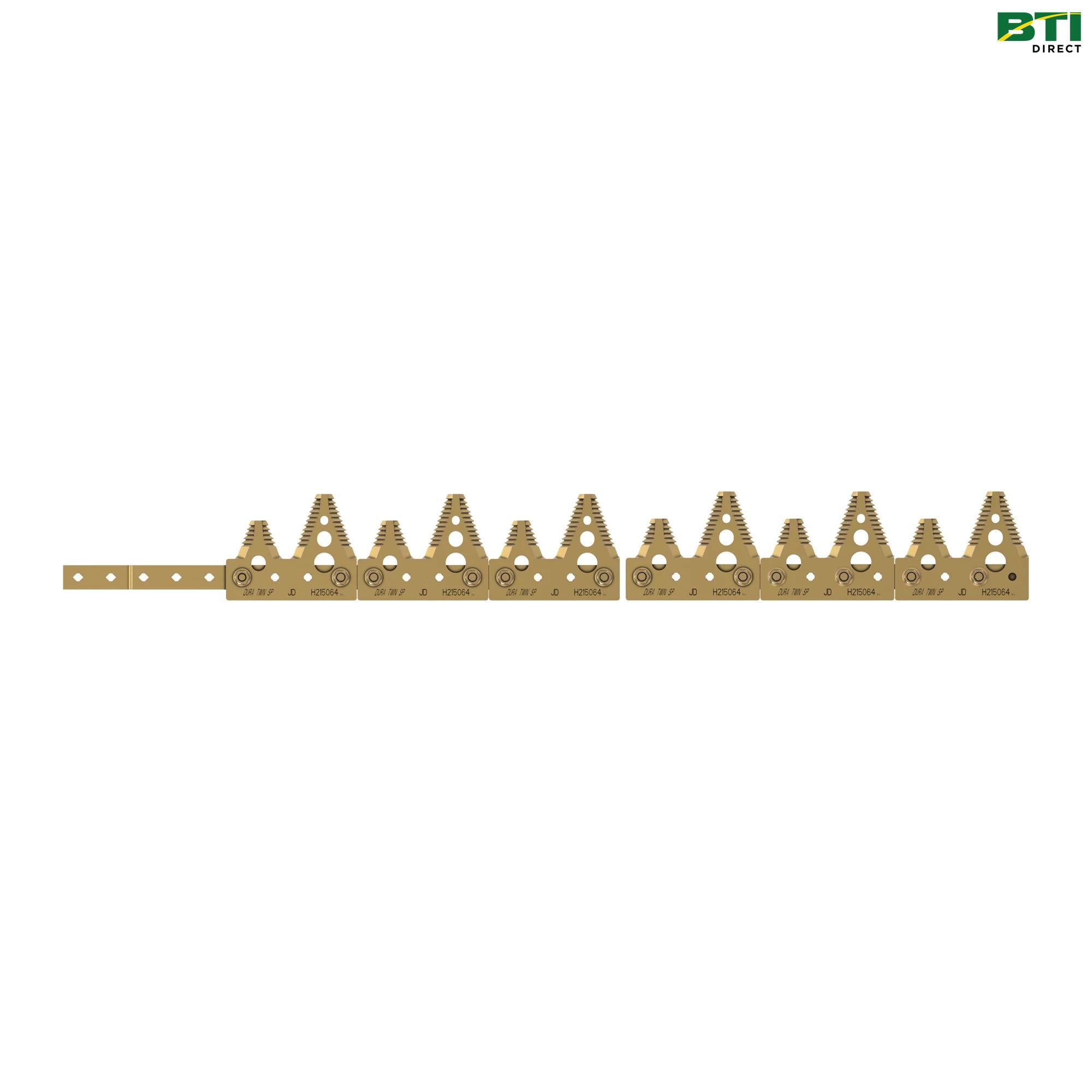 AH229405: Long Short Coarse Spare Knife, 35 feet, Left Side