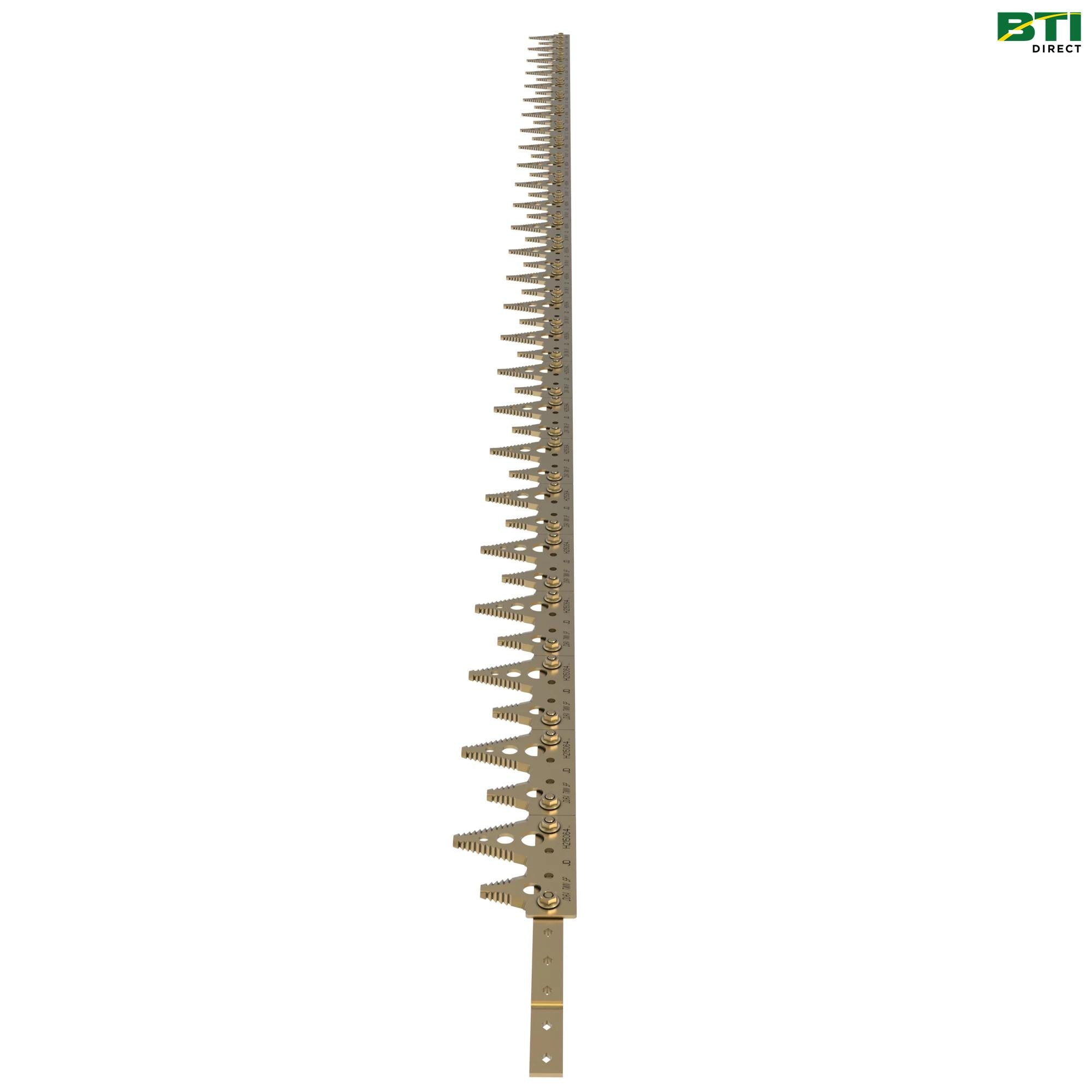 AH229405: Long Short Coarse Spare Knife, 35 feet, Left Side