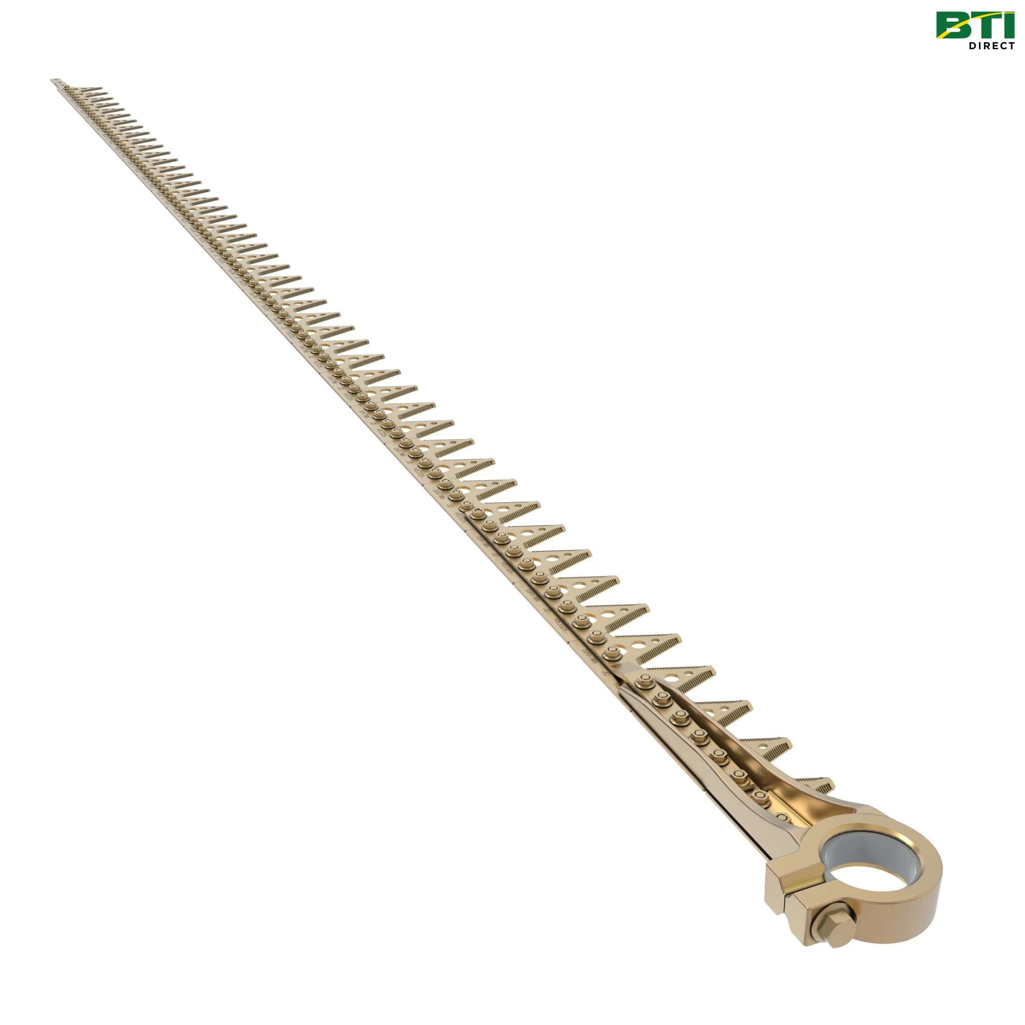 AH231491: Cutterbar Head Section Knife, Right Side