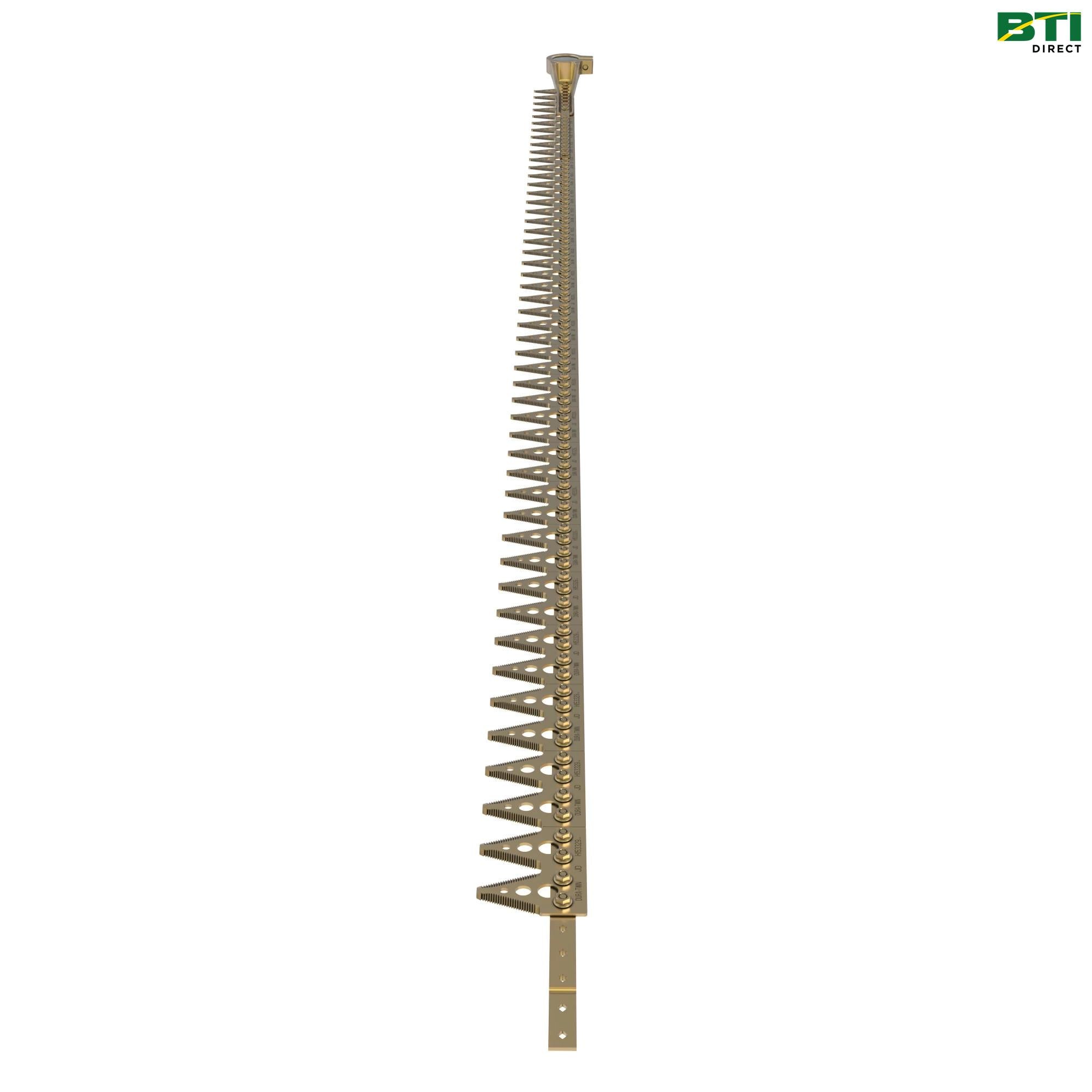AH231491: Cutterbar Head Section Knife, Right Side