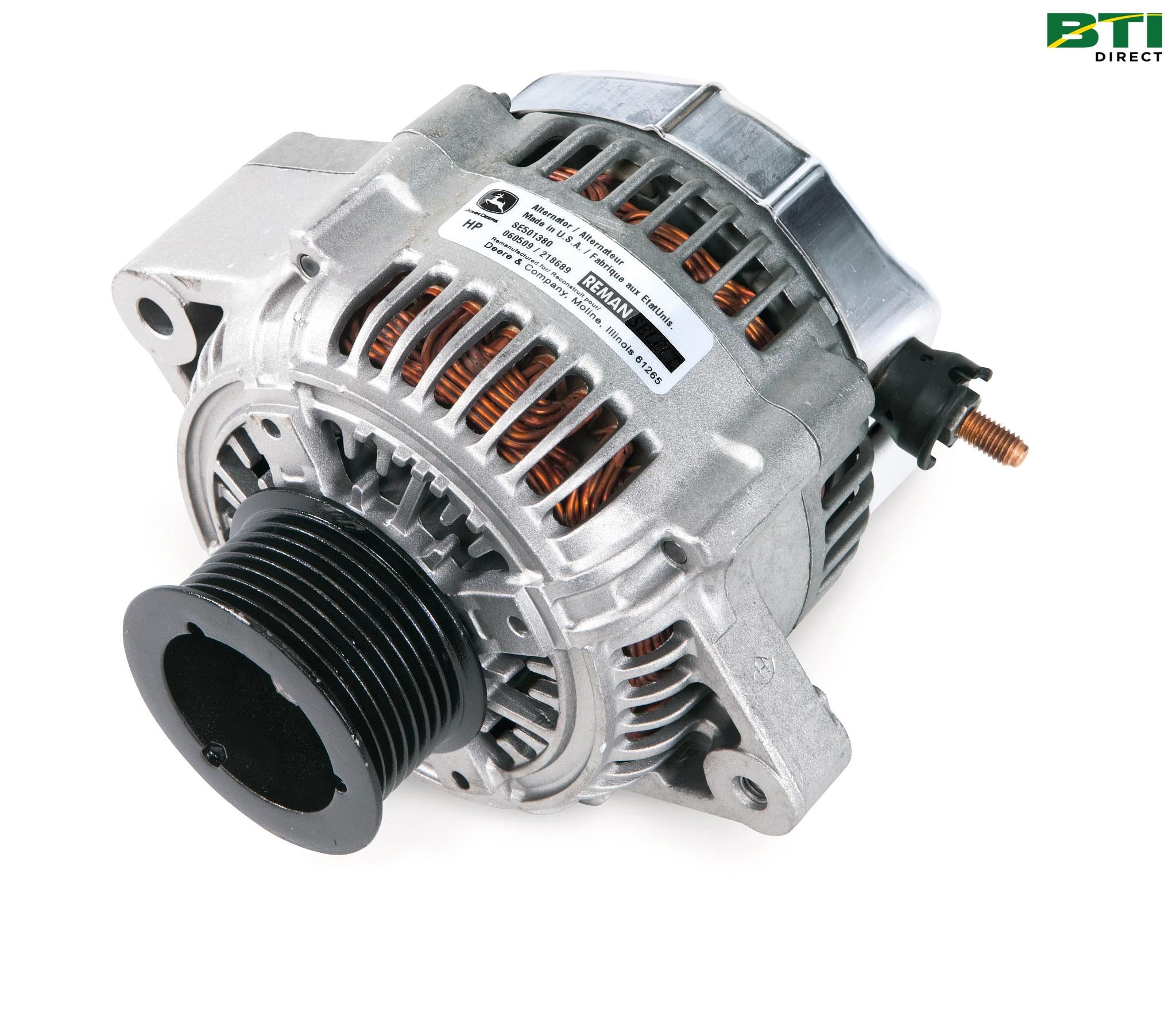 AL166646: Alternator, 14 Volt, 120 Amp
