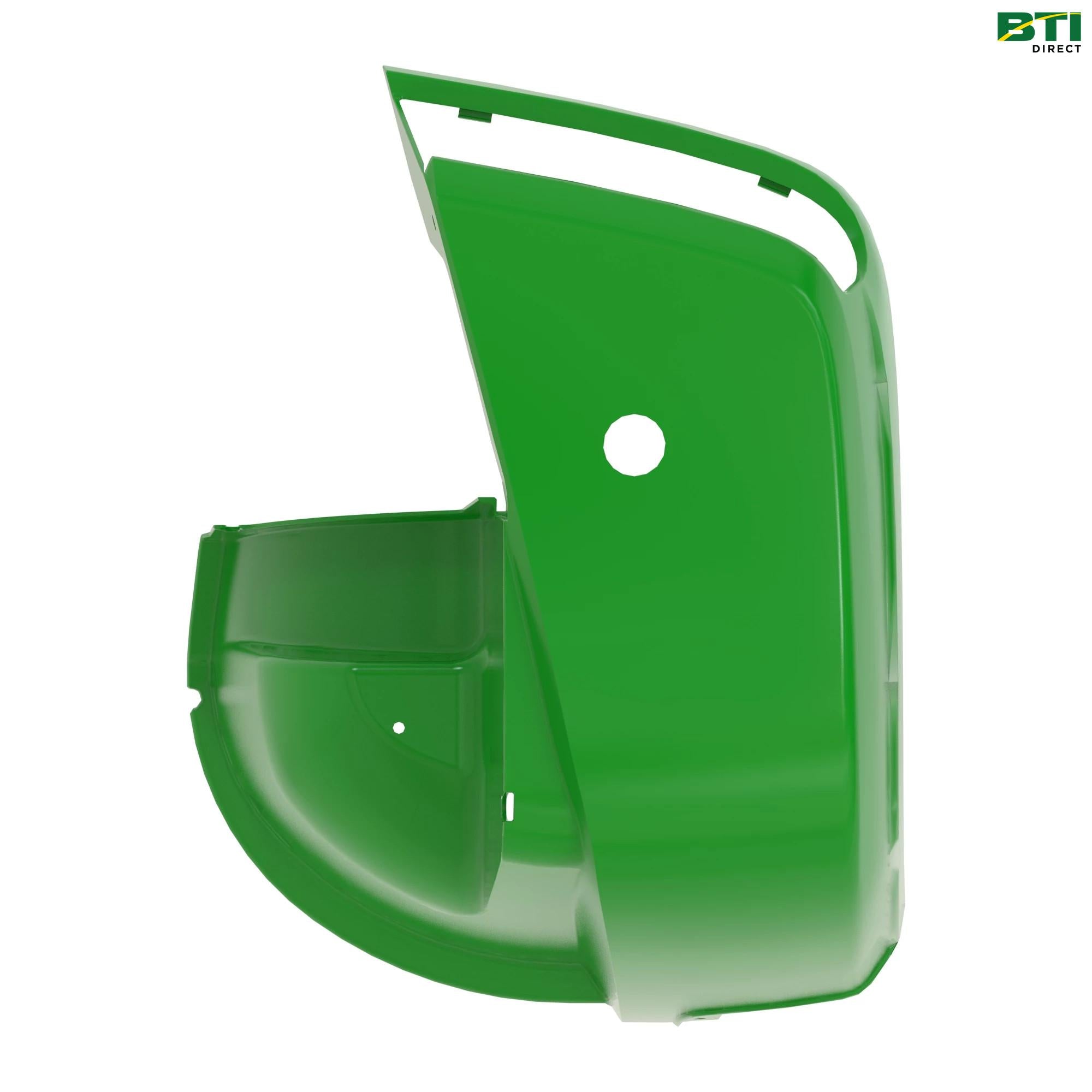 AM137565: Front Fender with Label, Right Side