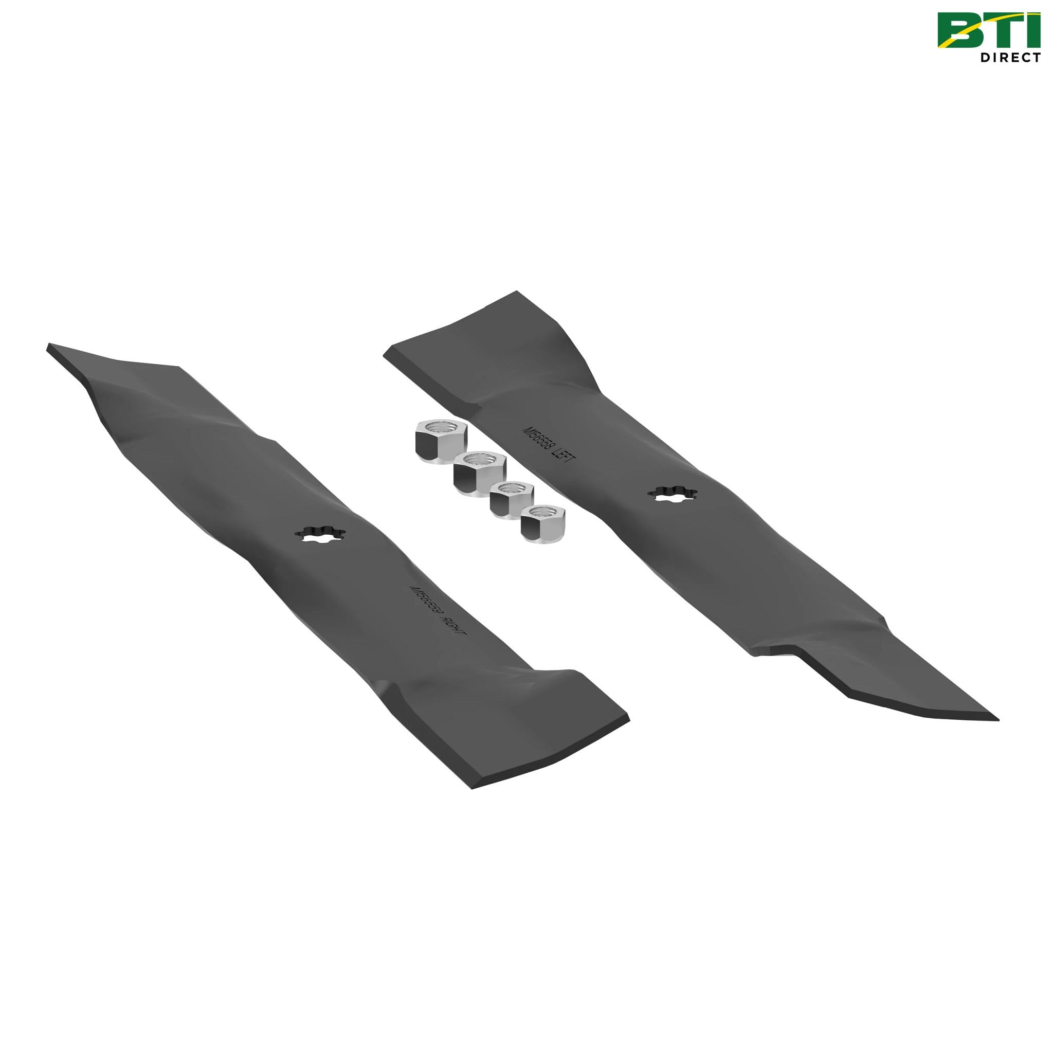 AM140974: Rear Discharge Mower Blade Kit, 42 inch
