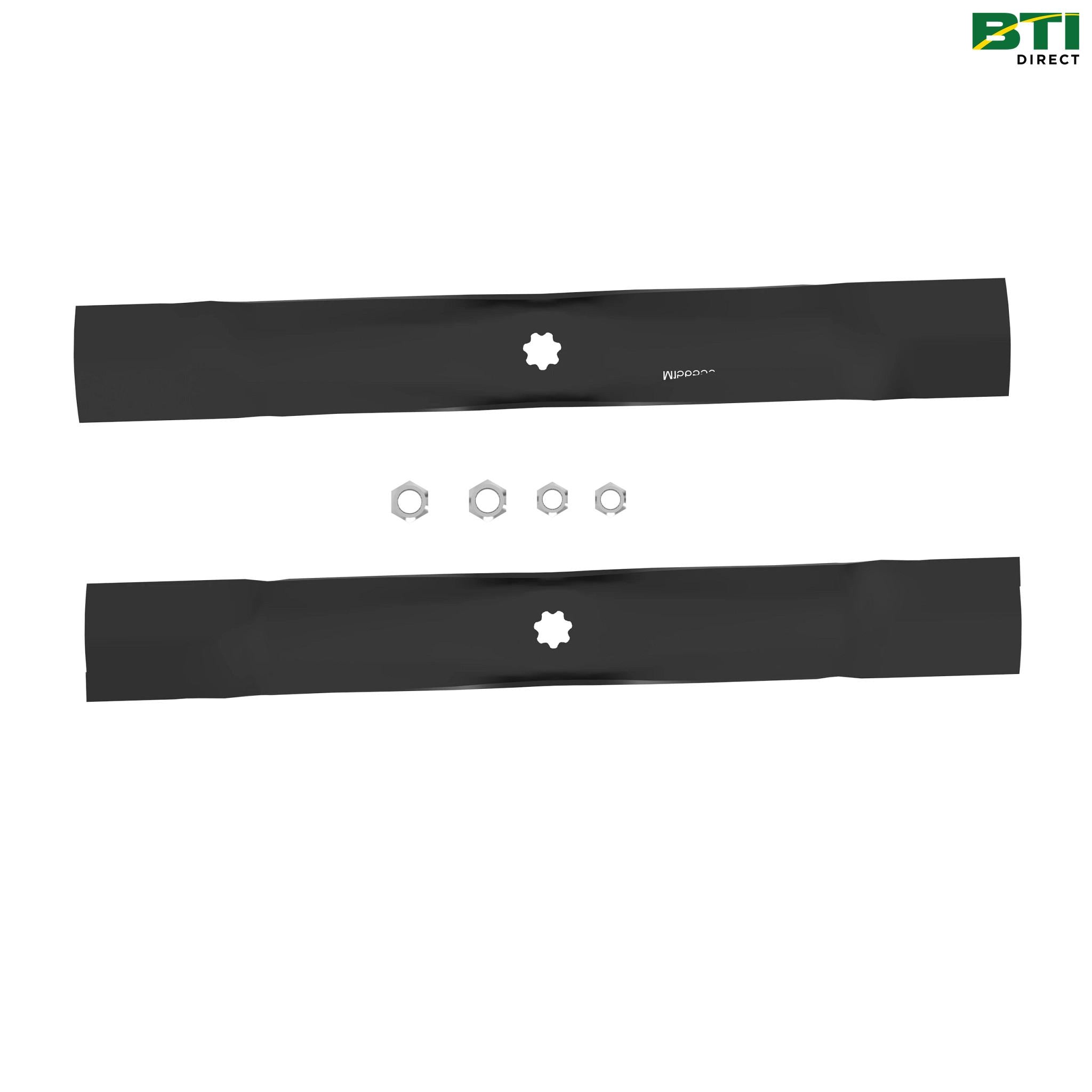 AM140974: Rear Discharge Mower Blade Kit, 42 inch