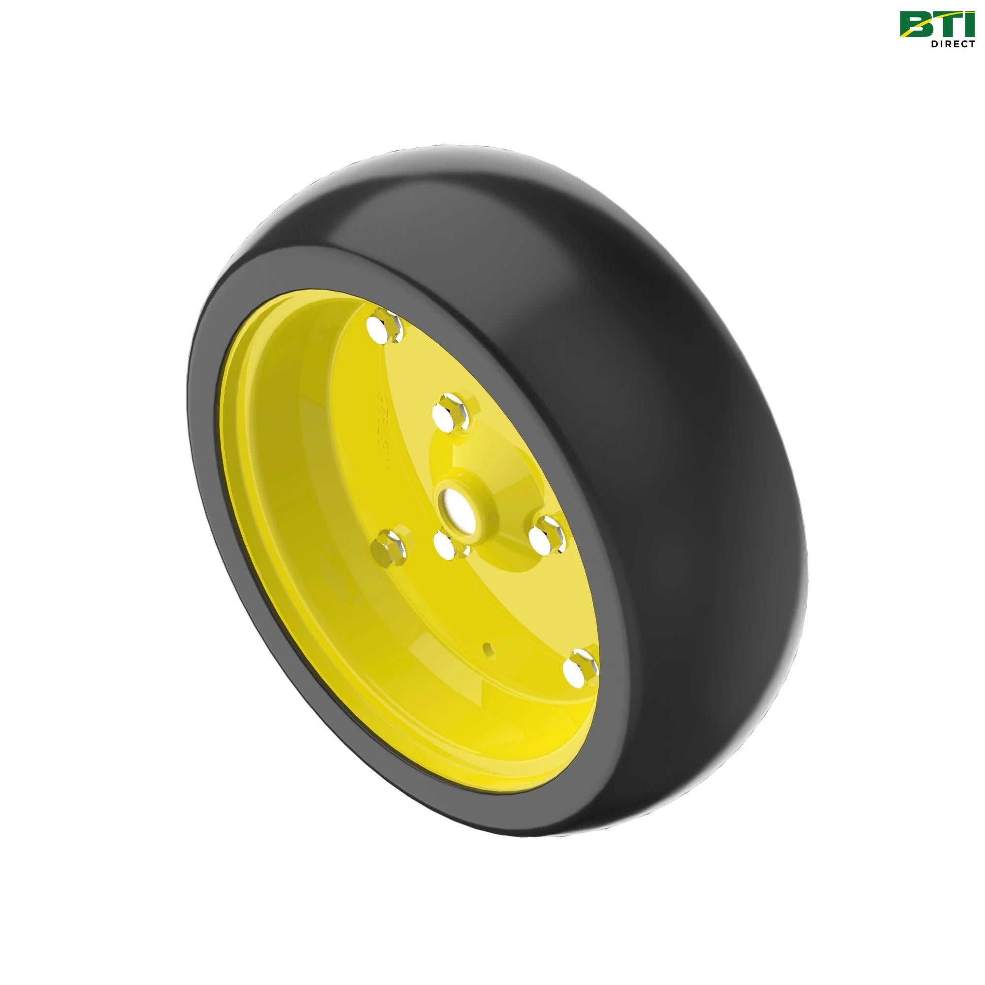 AN182942: Anti Friction Rubber Tire Gauge Wheel, 12 X 4