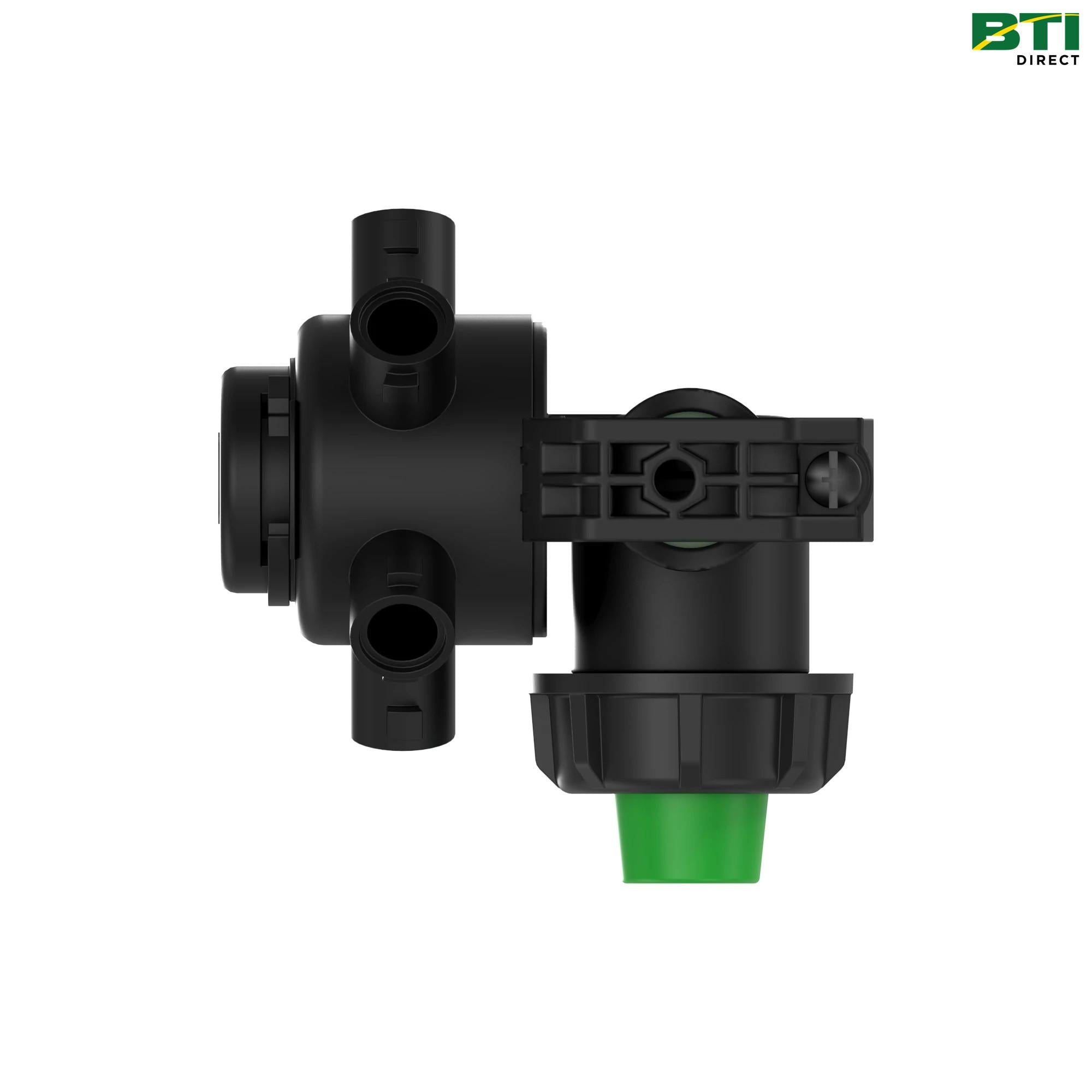 AN206621: High-Flow 5-Way Nozzle Body, 11/16 inch Port