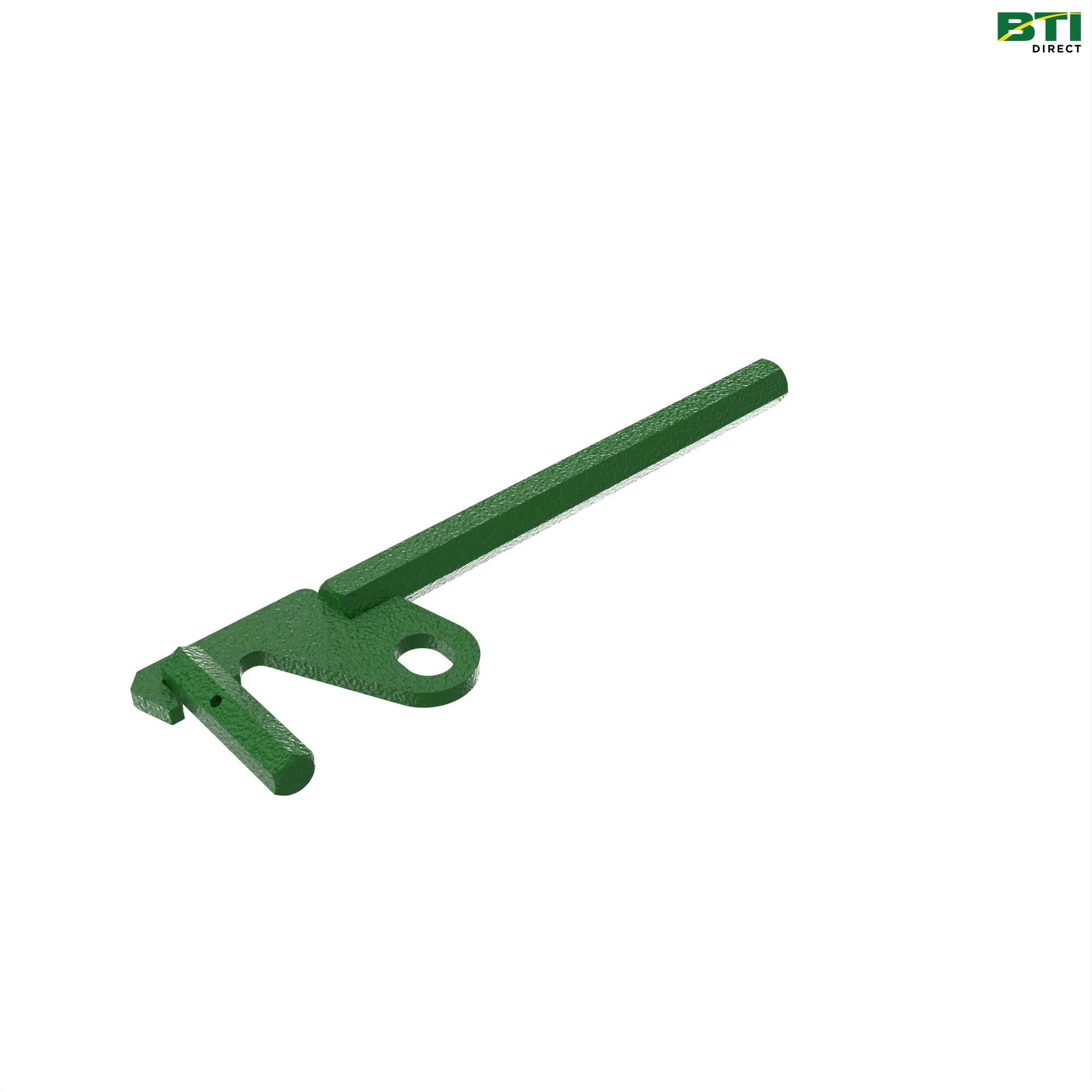 AXE11055: Front Draper Belt Tensioner Shaft, Right Side