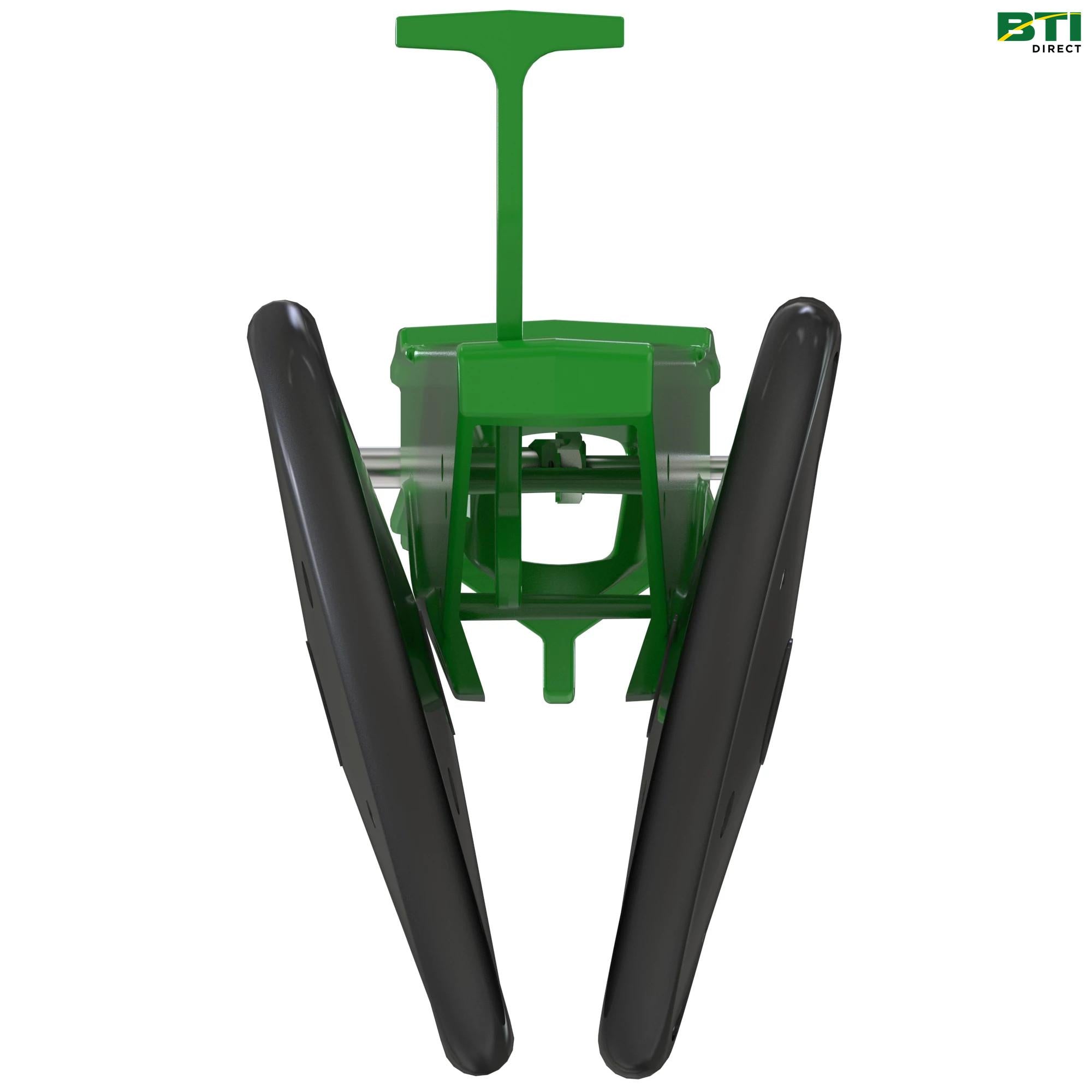 BA28966: Closing System, Rubber Tire Wheels and Wheel Arm Attachment, Single Row