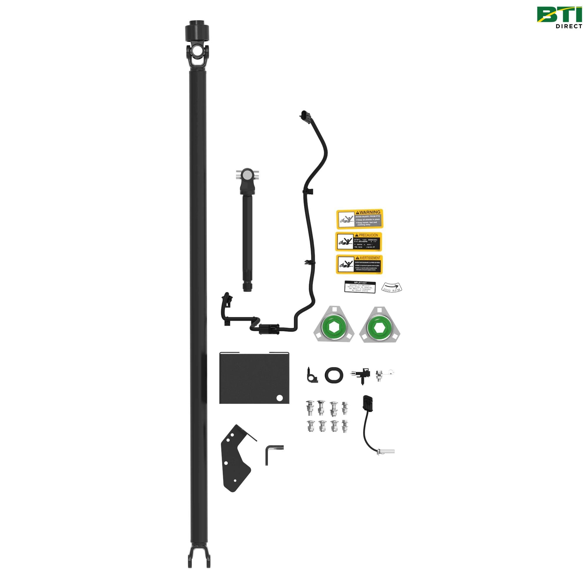 BLV10786: Front PTO Mid Drive Kit, 2000 RPM CCW