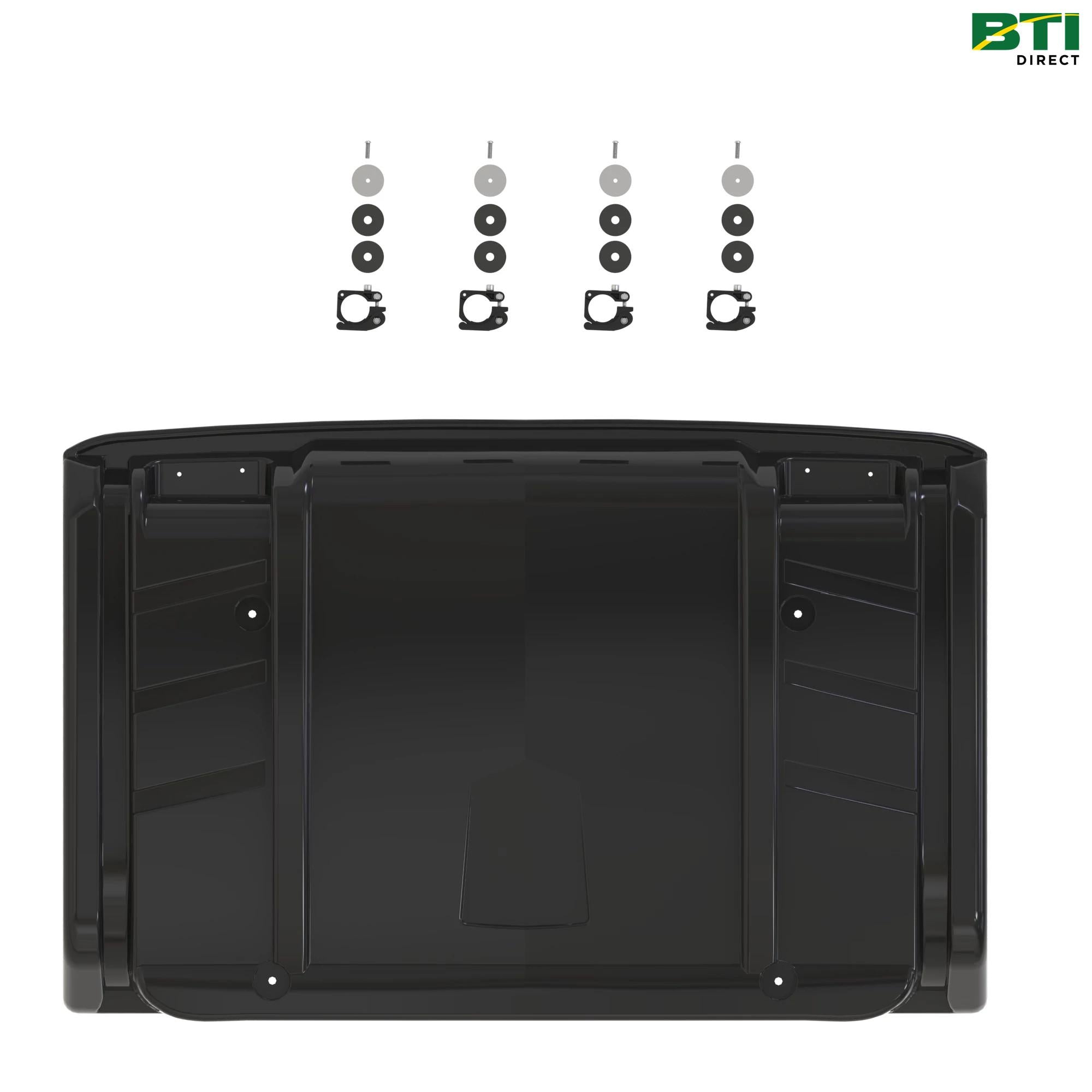 BM23063: Black Poly Roof