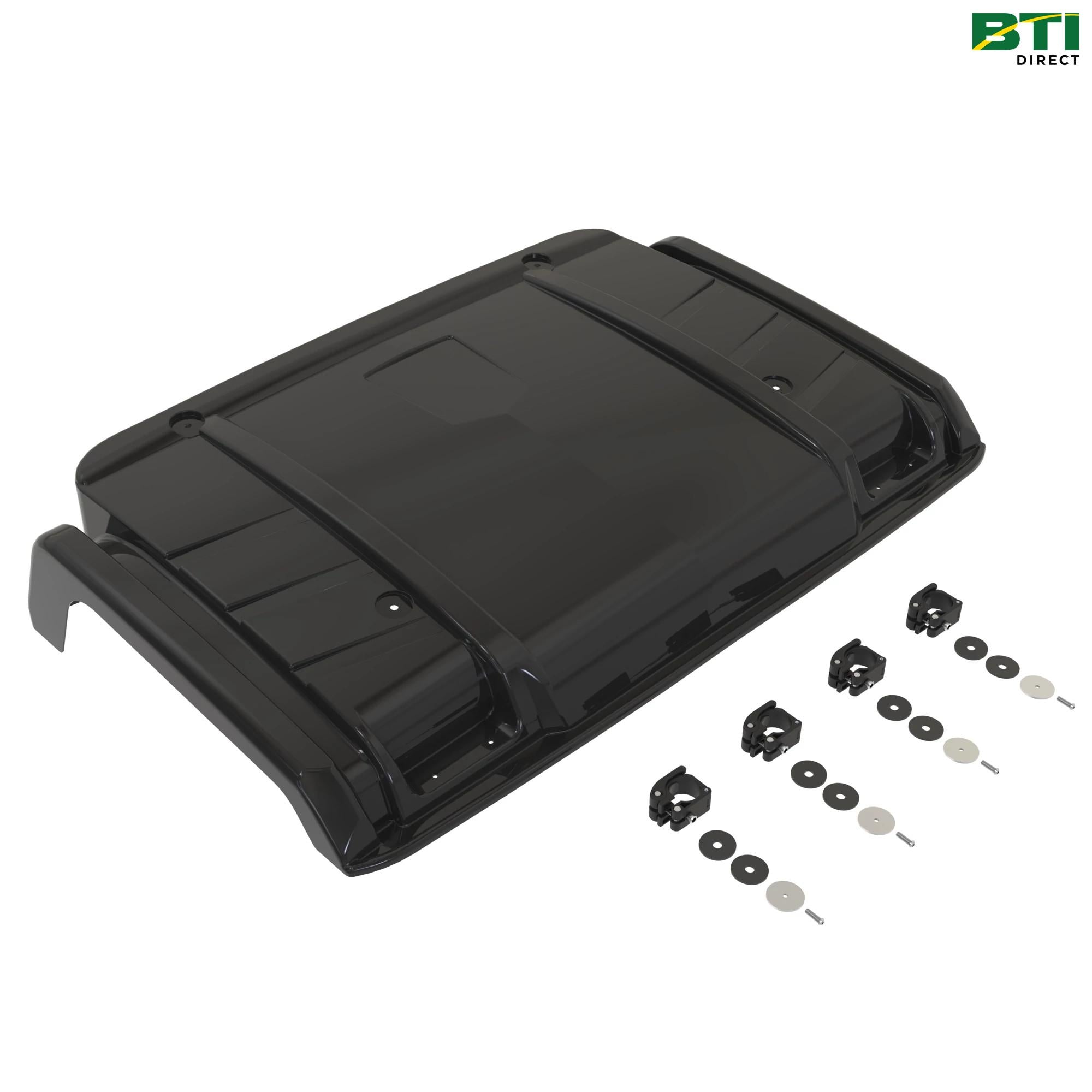 BM23063: Black Poly Roof