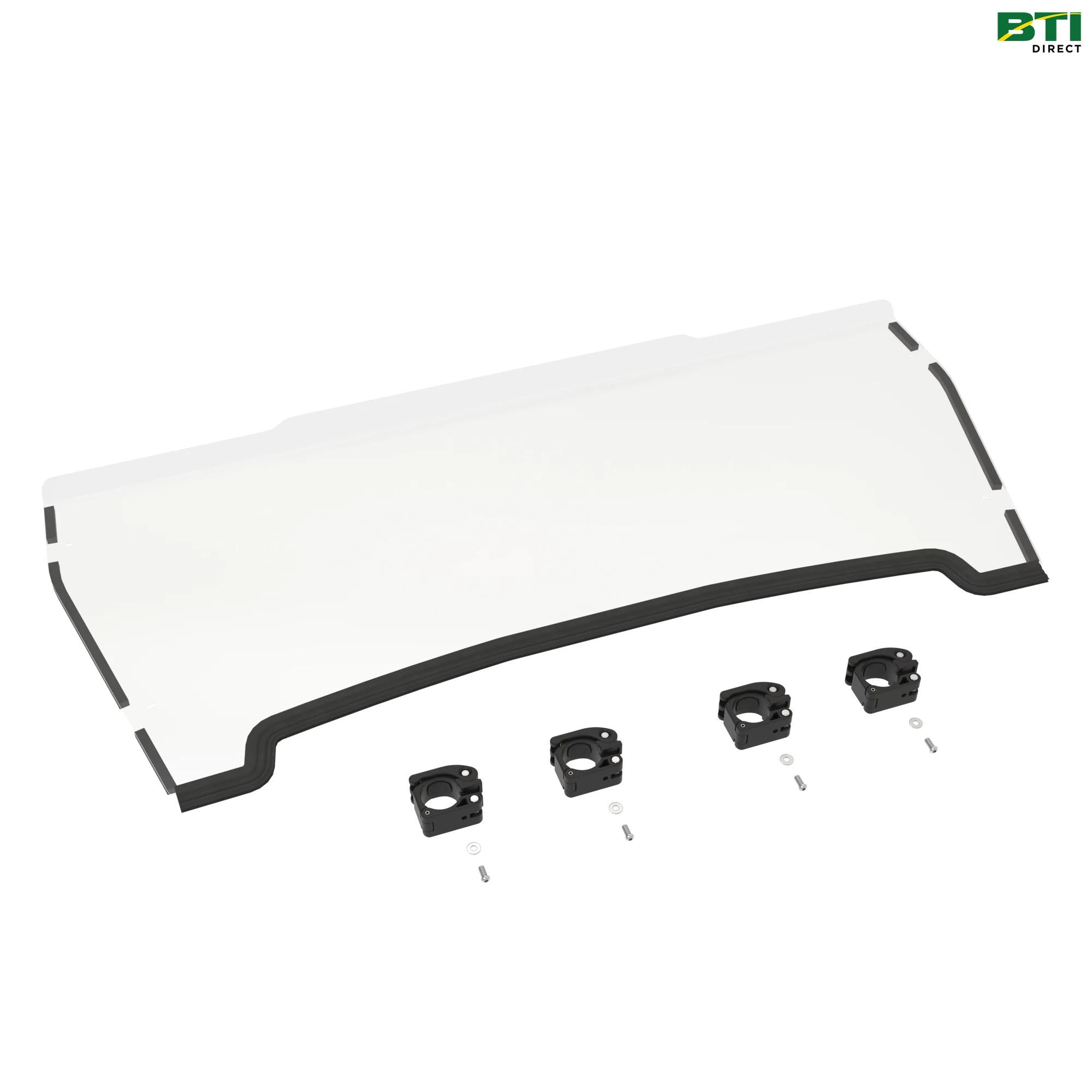 BM25260: Abrasion-Resistant Half Windshield