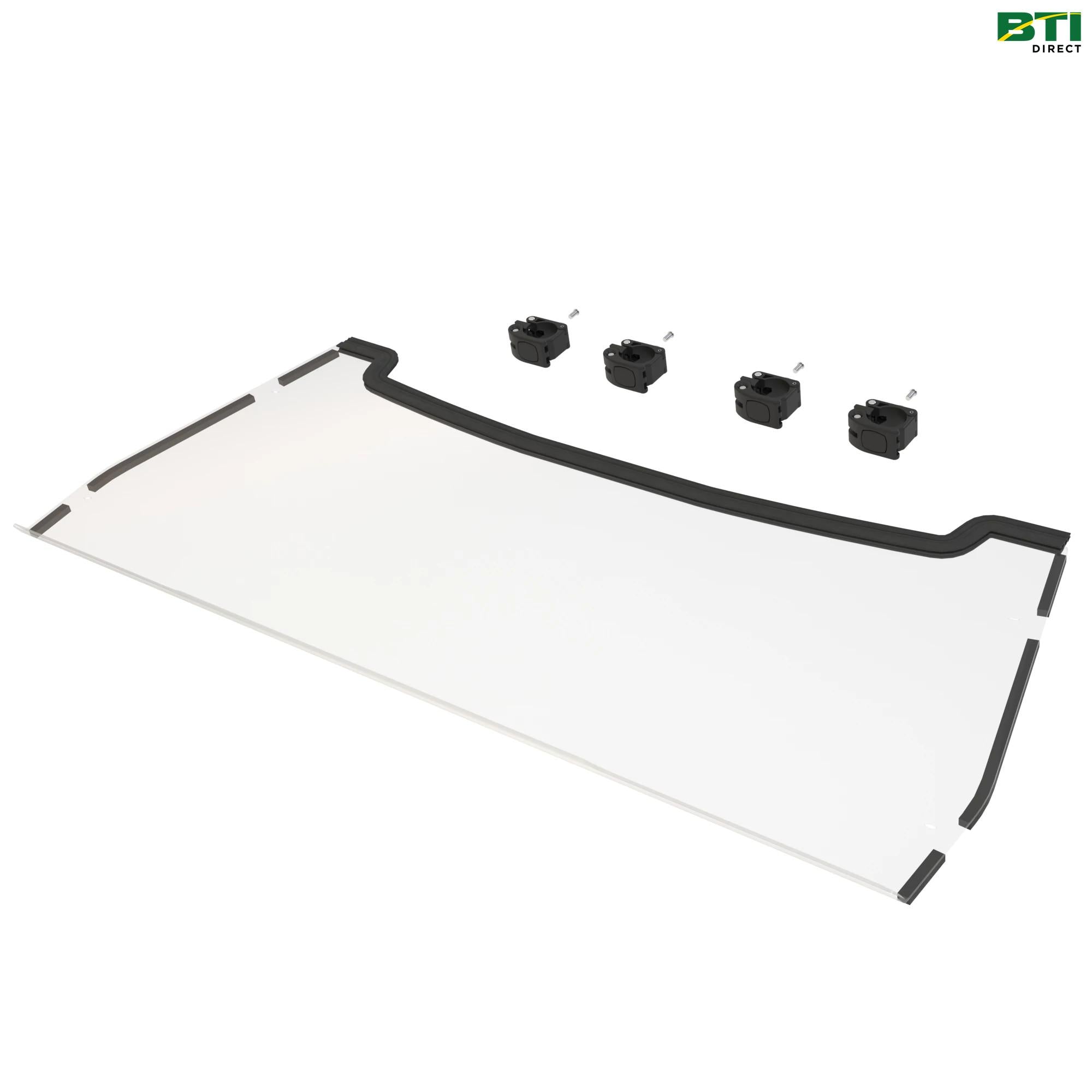 BM25260: Abrasion-Resistant Half Windshield