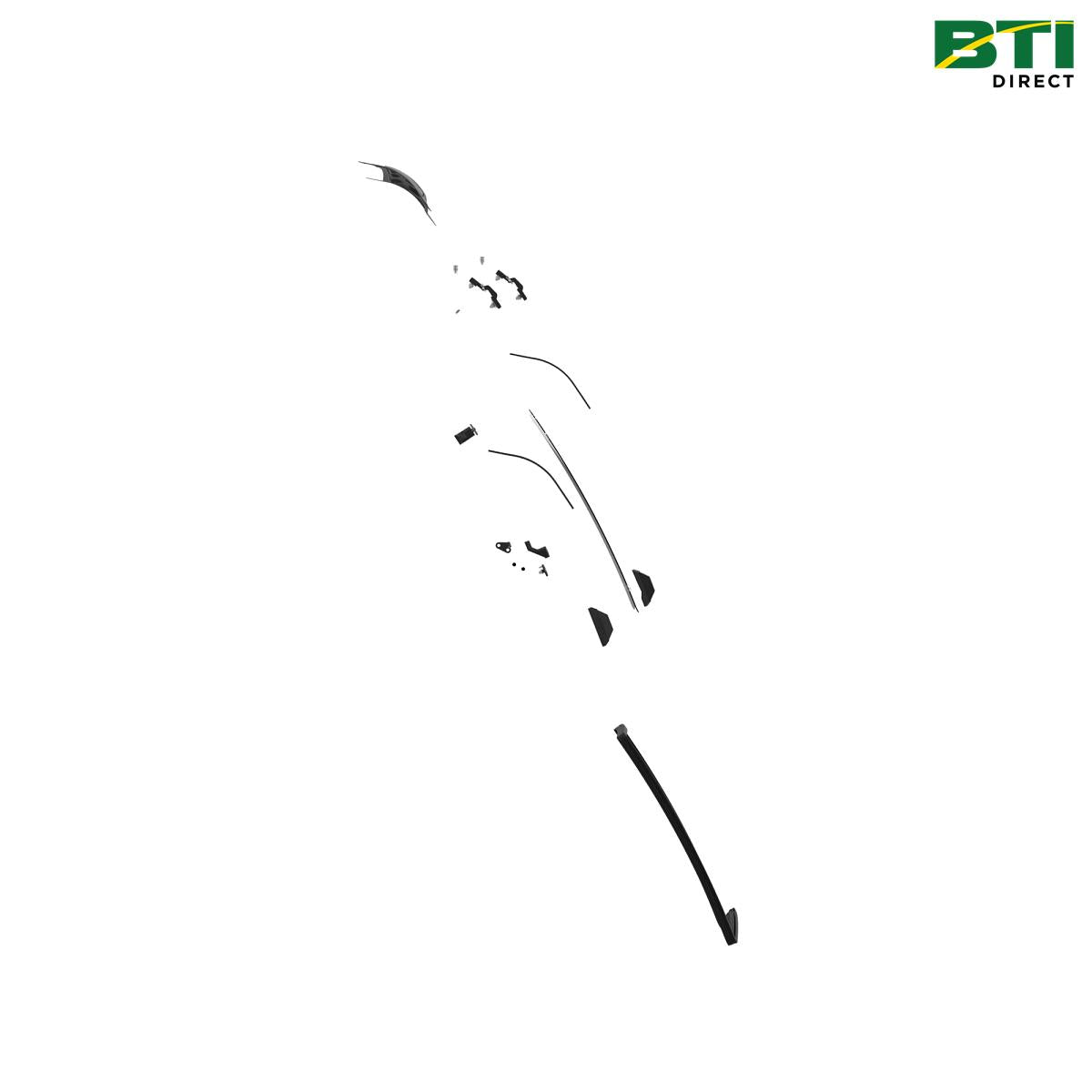 BUC10574: Abrasion-Resistant Polycarbonate Full Windshield