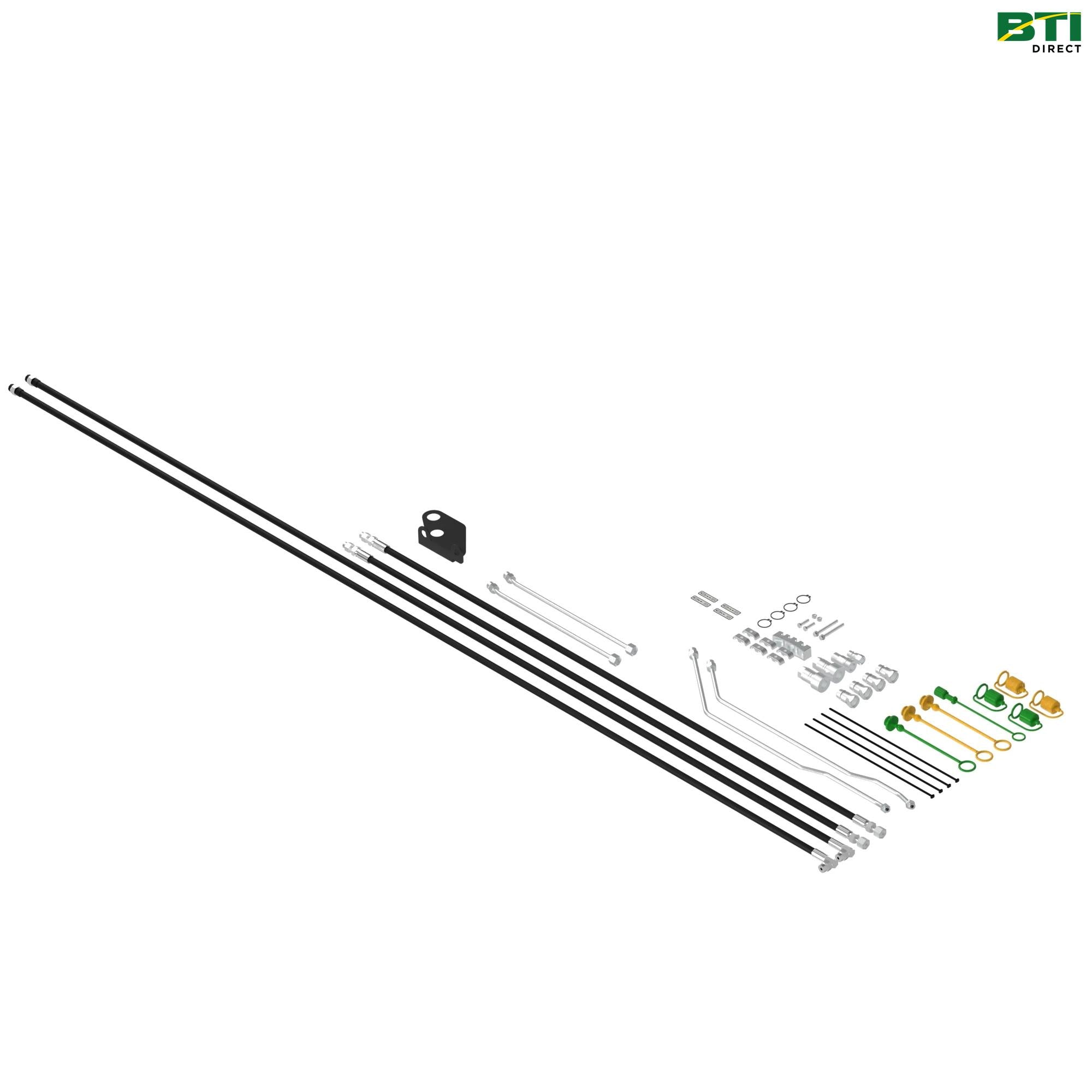 BW16138: Three Function Hydraulic Line and Hose Attachment