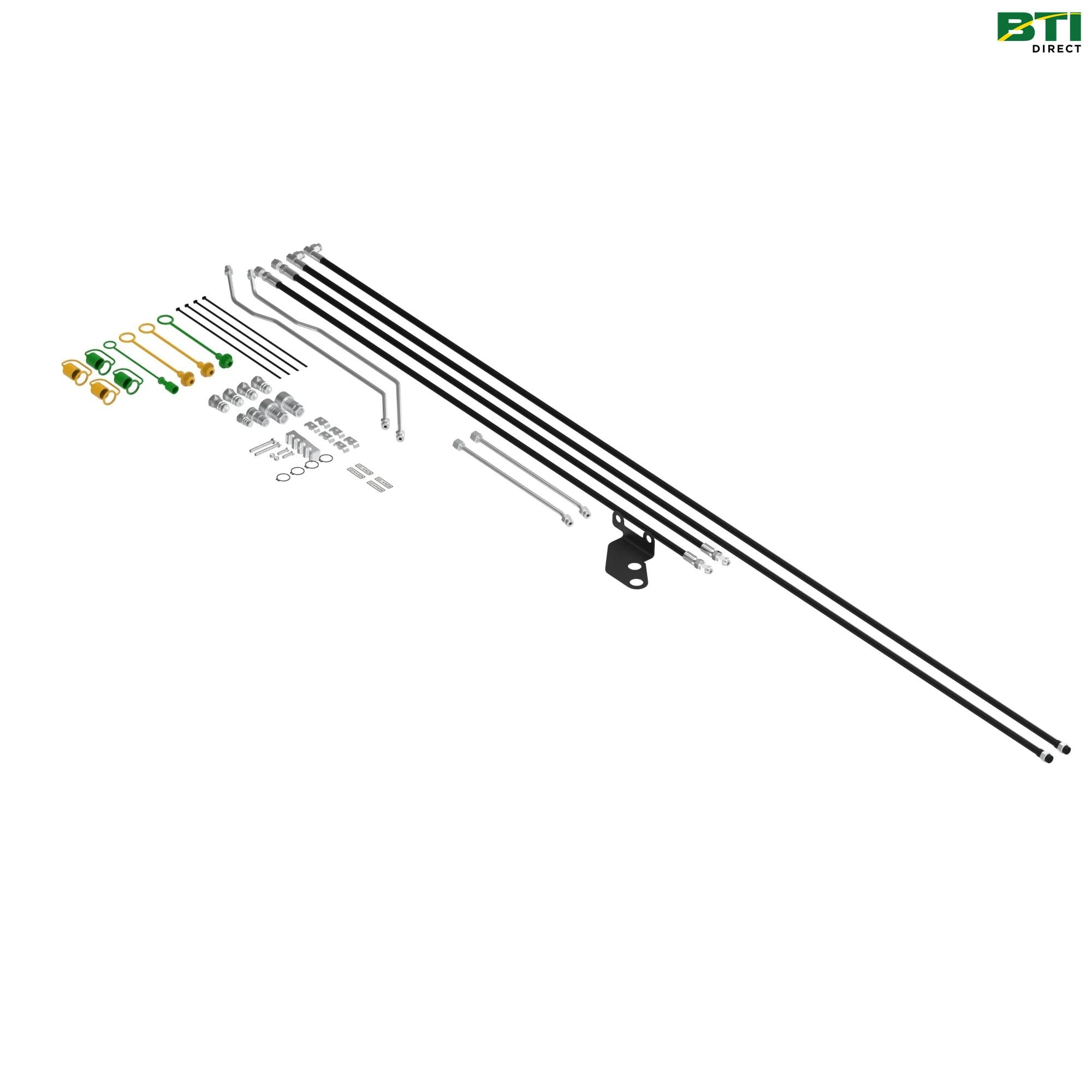 BW16138: Three Function Hydraulic Line and Hose Attachment