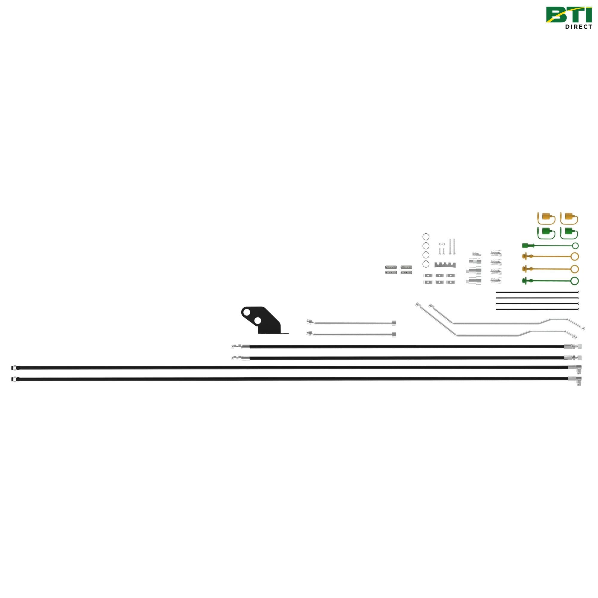 BW16138: Three Function Hydraulic Line and Hose Attachment