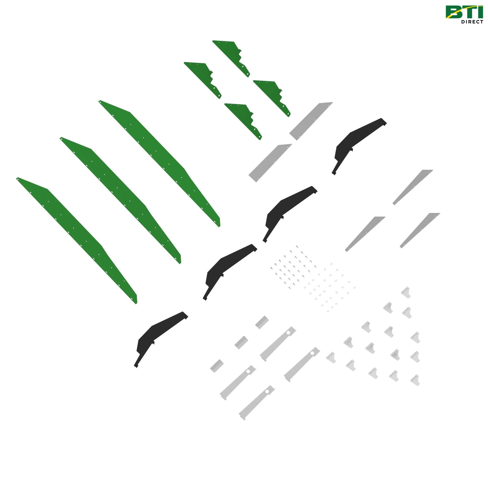 BXE10476: Side Hill Cleaning Shoe Attachment with Front Chaffer Extension