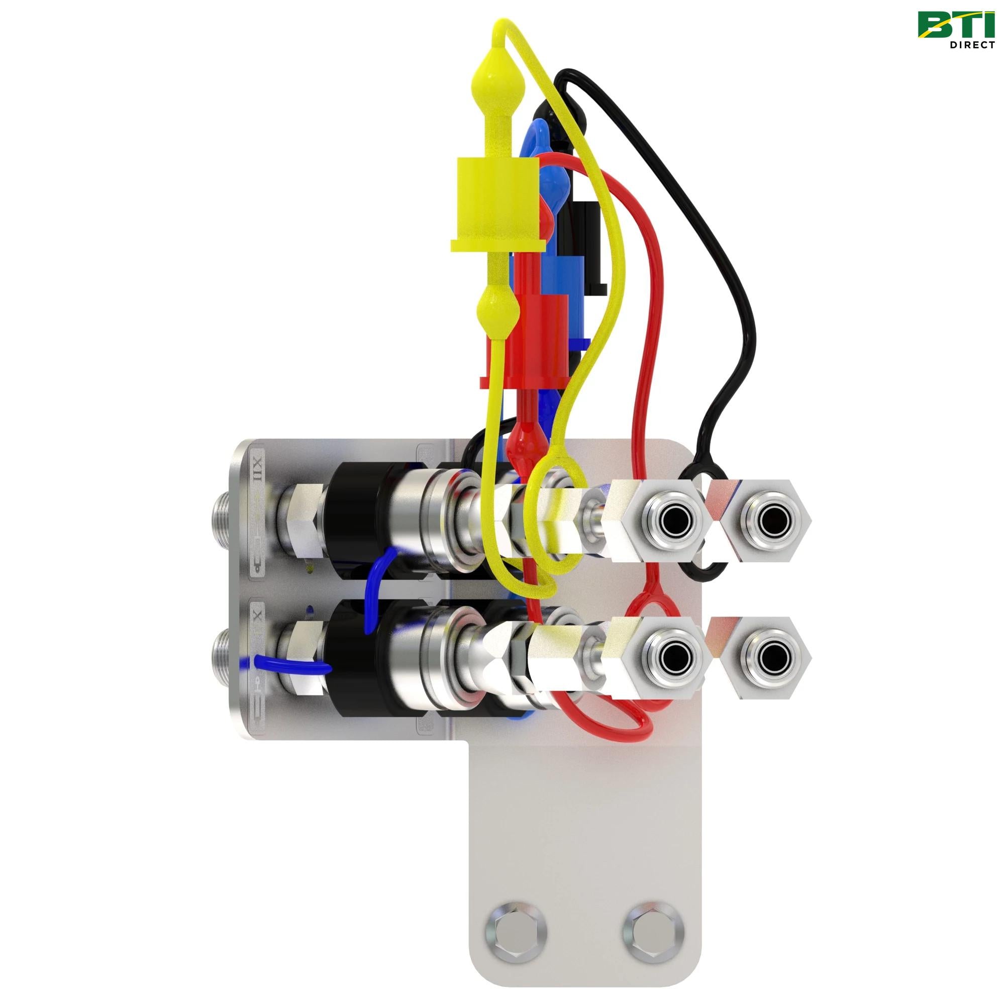 BXX10027: Two Function Hydraulic Quick-Connect Coupler and Bracket Attachment