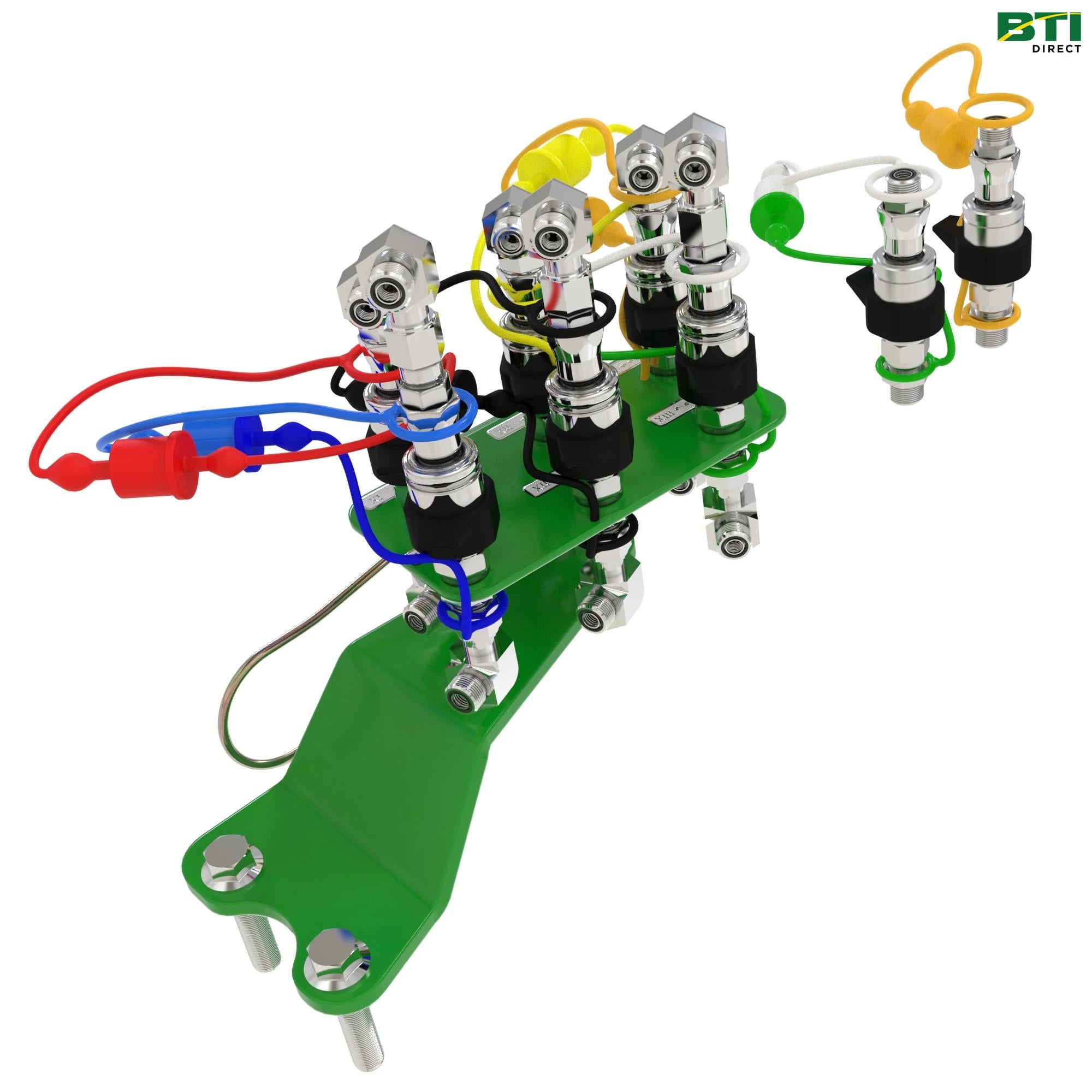 BXX10085: 3-Function Hydraulic Quick-Connect Coupler Attachment