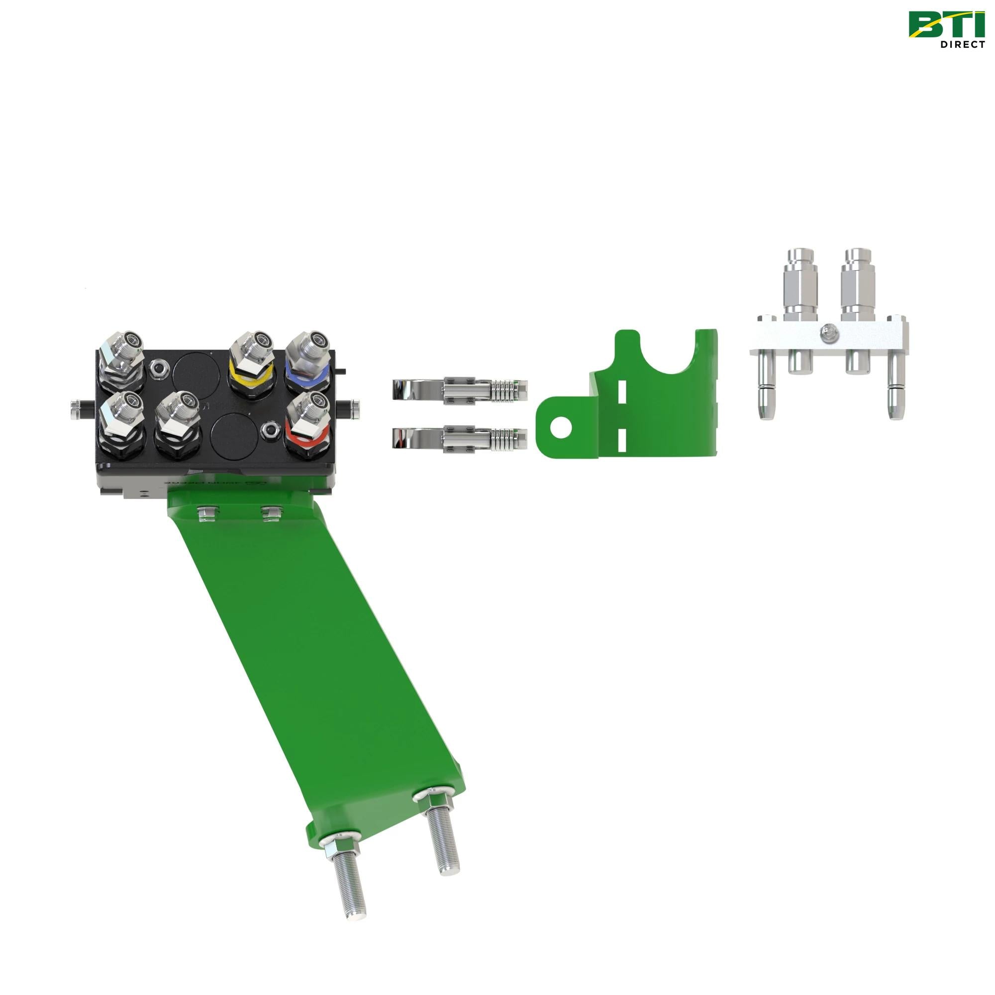 BXX10188: 3 Function Hydraulic Quick Connect Coupler