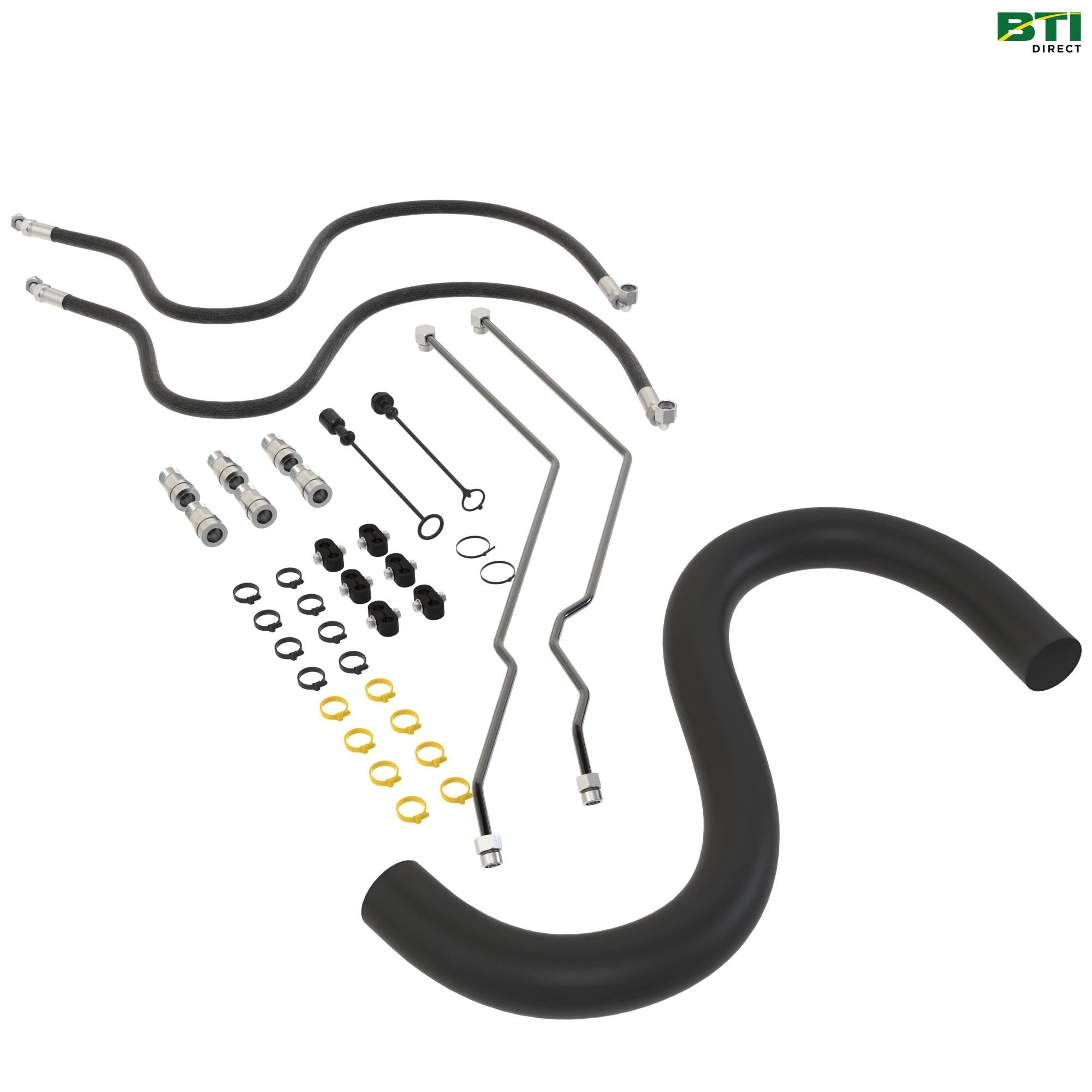 BXX10268: 3rd Function Hydraulic Hoses and Rigid Lines Attachment
