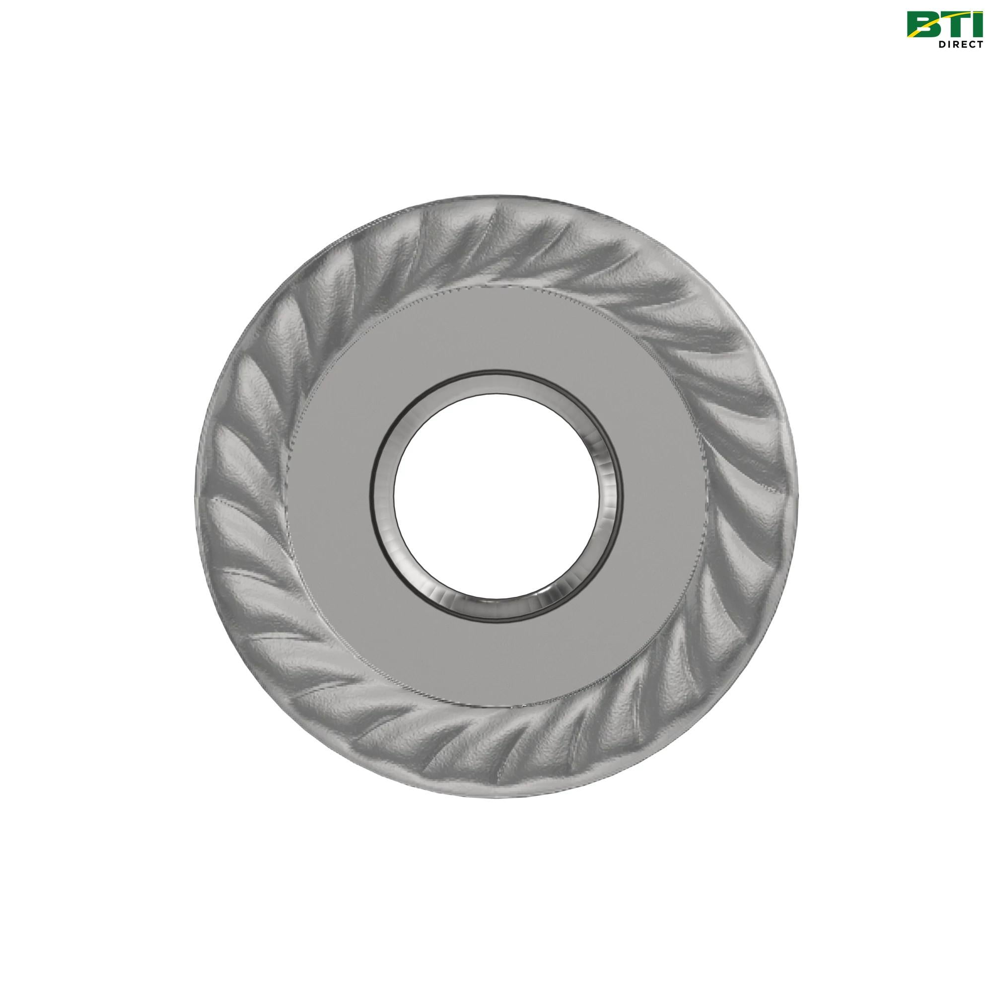 E55662: Hexagonal Flange Nut, 3/8"