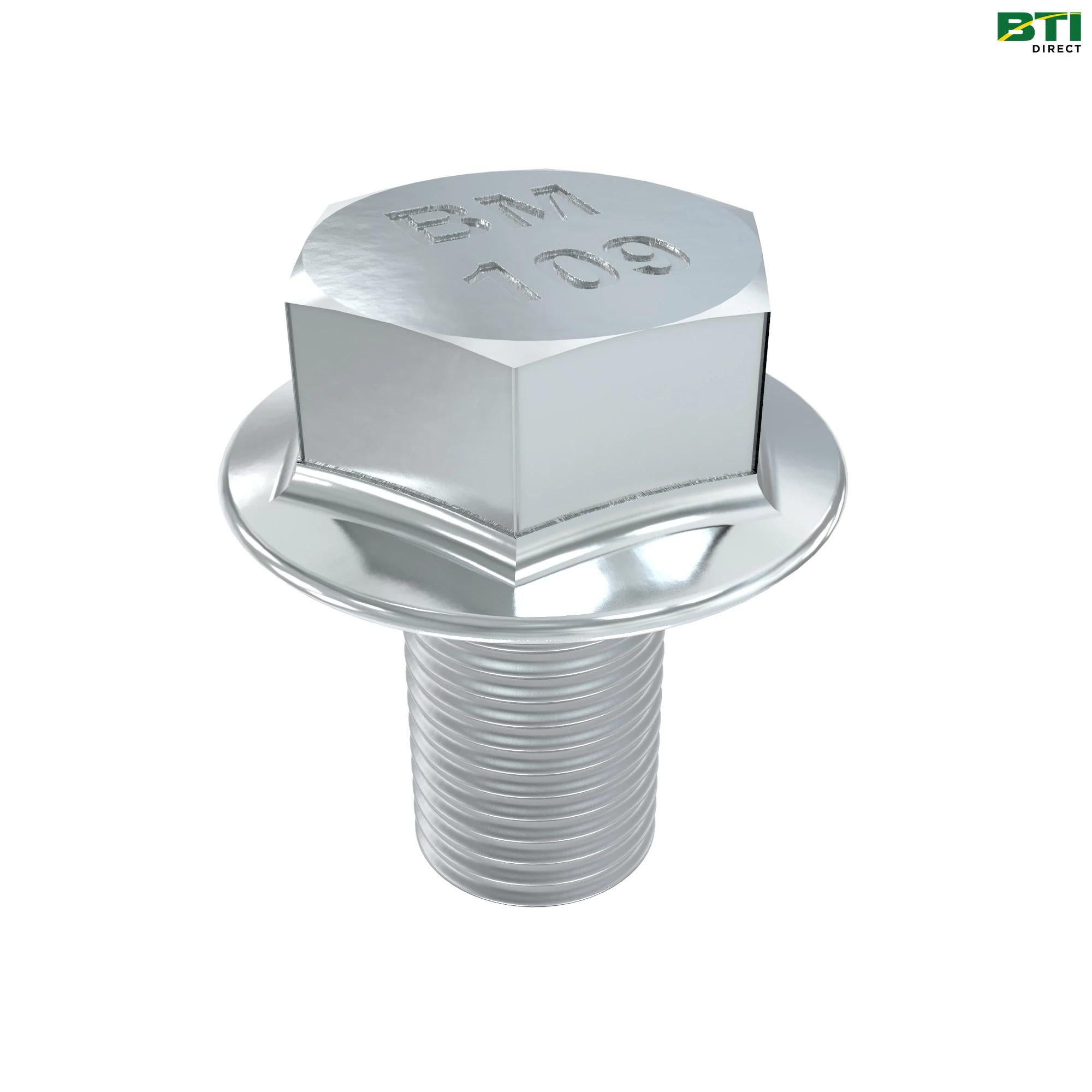 E80866: Hexagonal Head Flanged Screw, M12 X 20