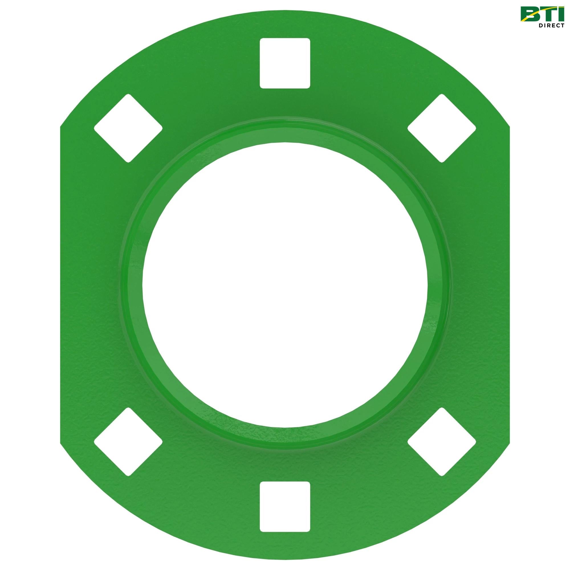 E81542: 6-Hole Flanged Bearing Housing