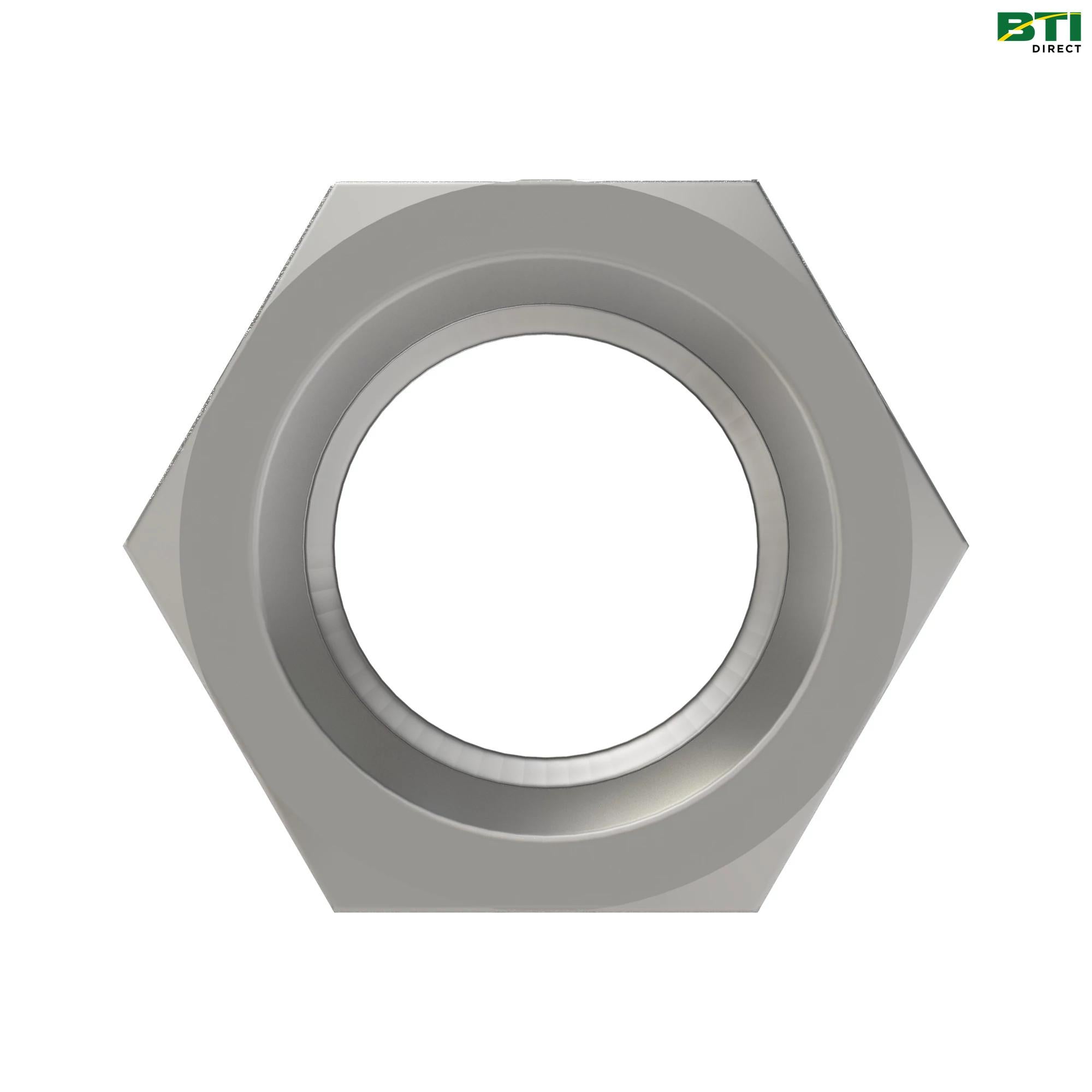 H125892: Hexagonal Lock Nut, 5.486 mm (0.216")