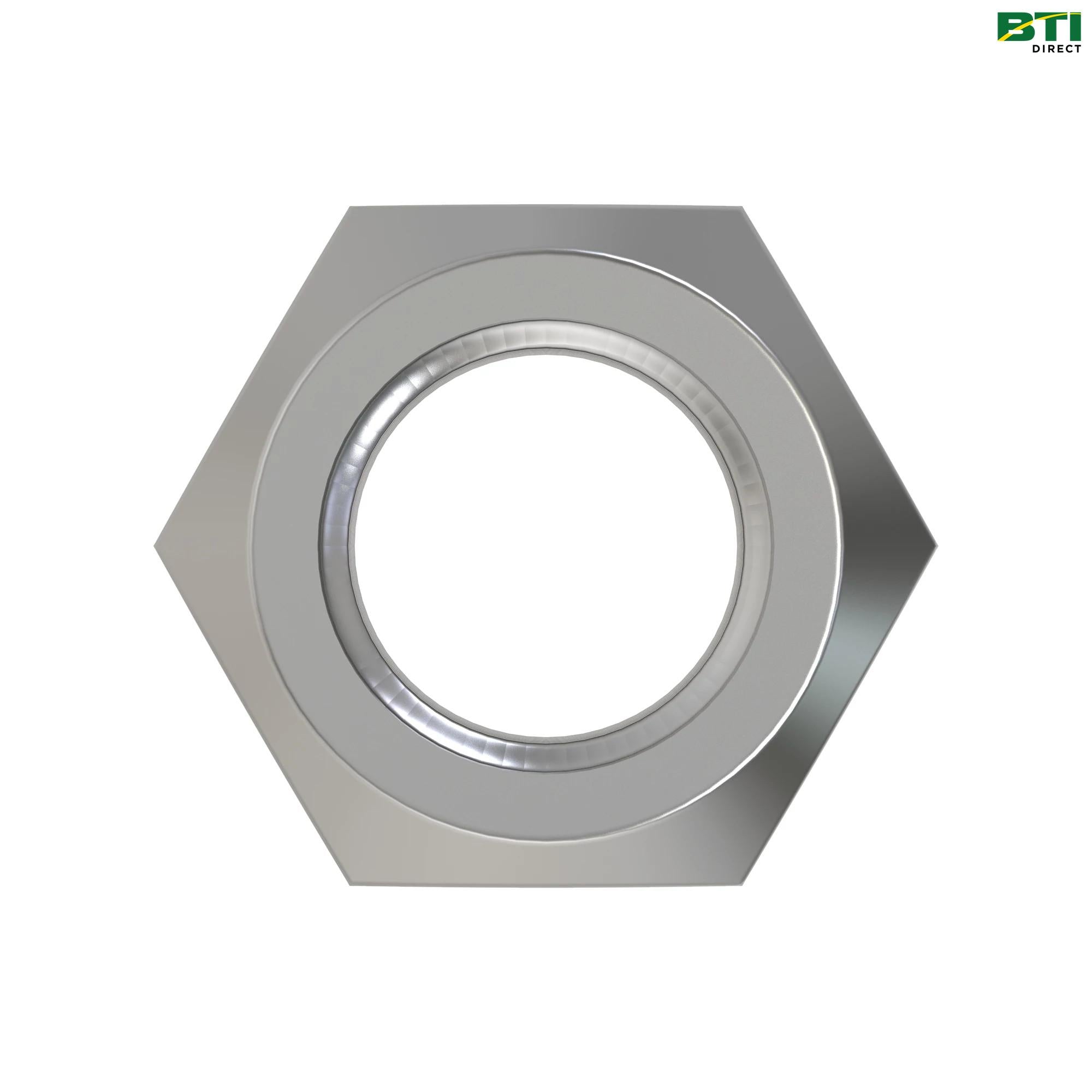 H125892: Hexagonal Lock Nut, 5.486 mm (0.216")