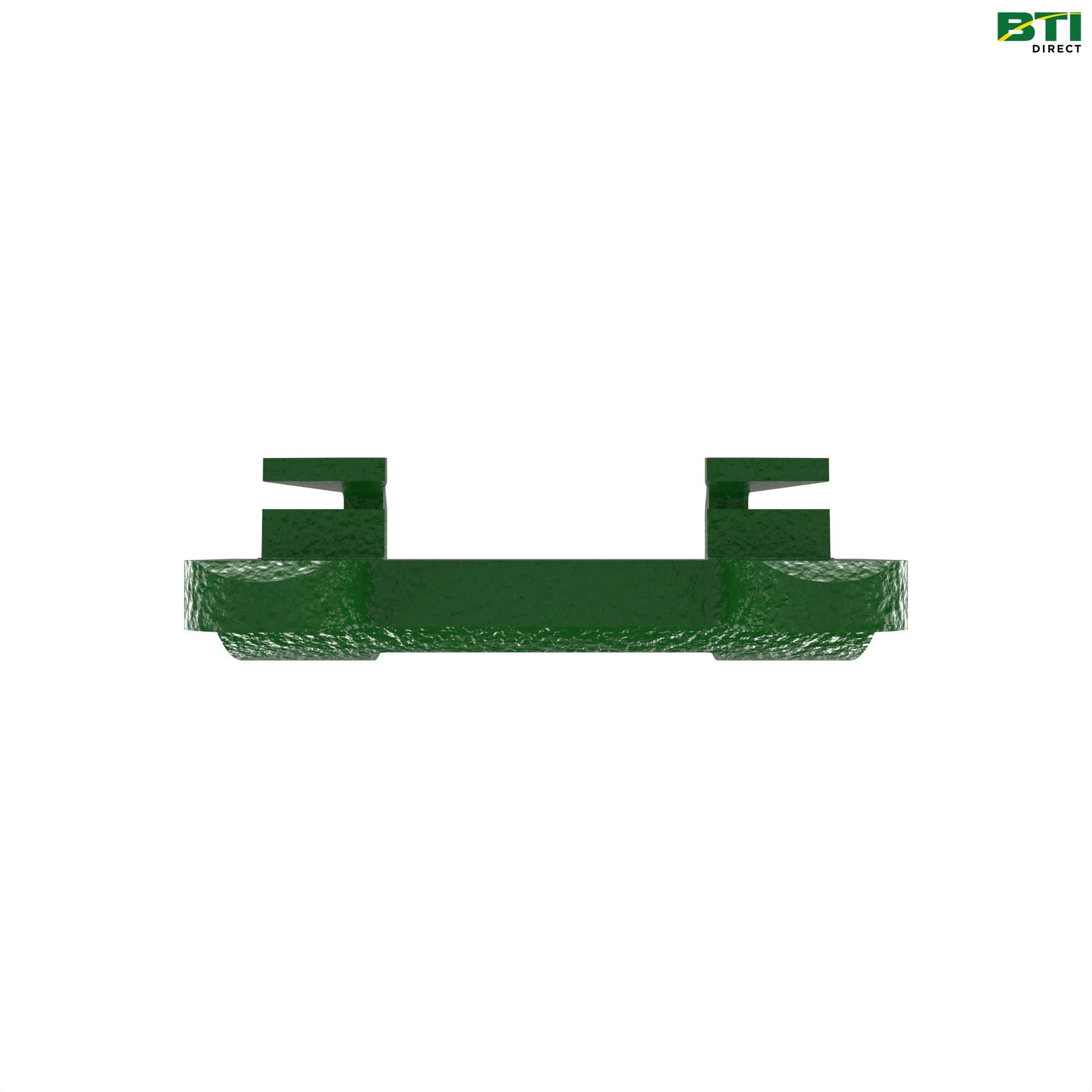 H145791: Single Heat Treated Standard Double Knife Guard, Green