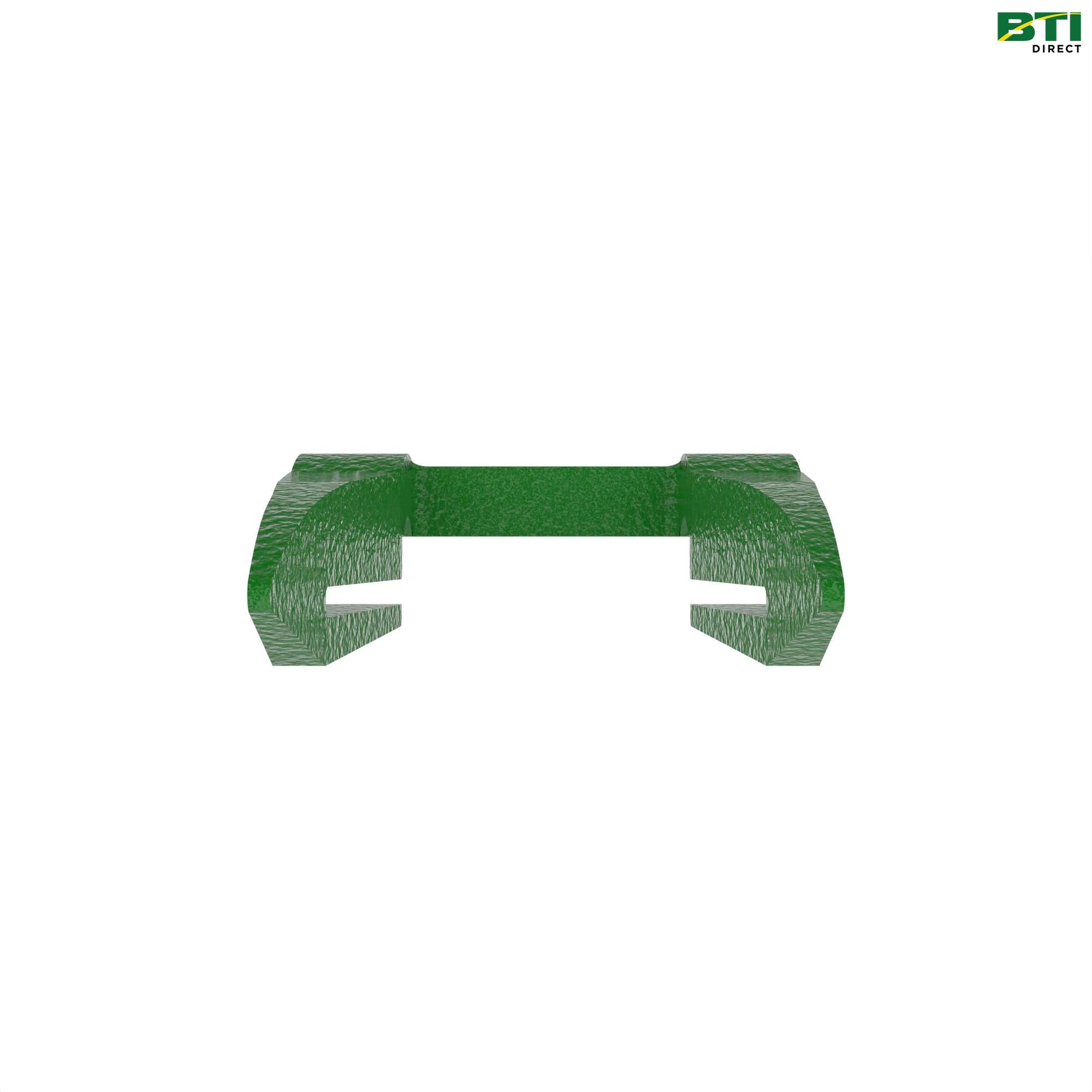 H145791: Single Heat Treated Standard Double Knife Guard, Green